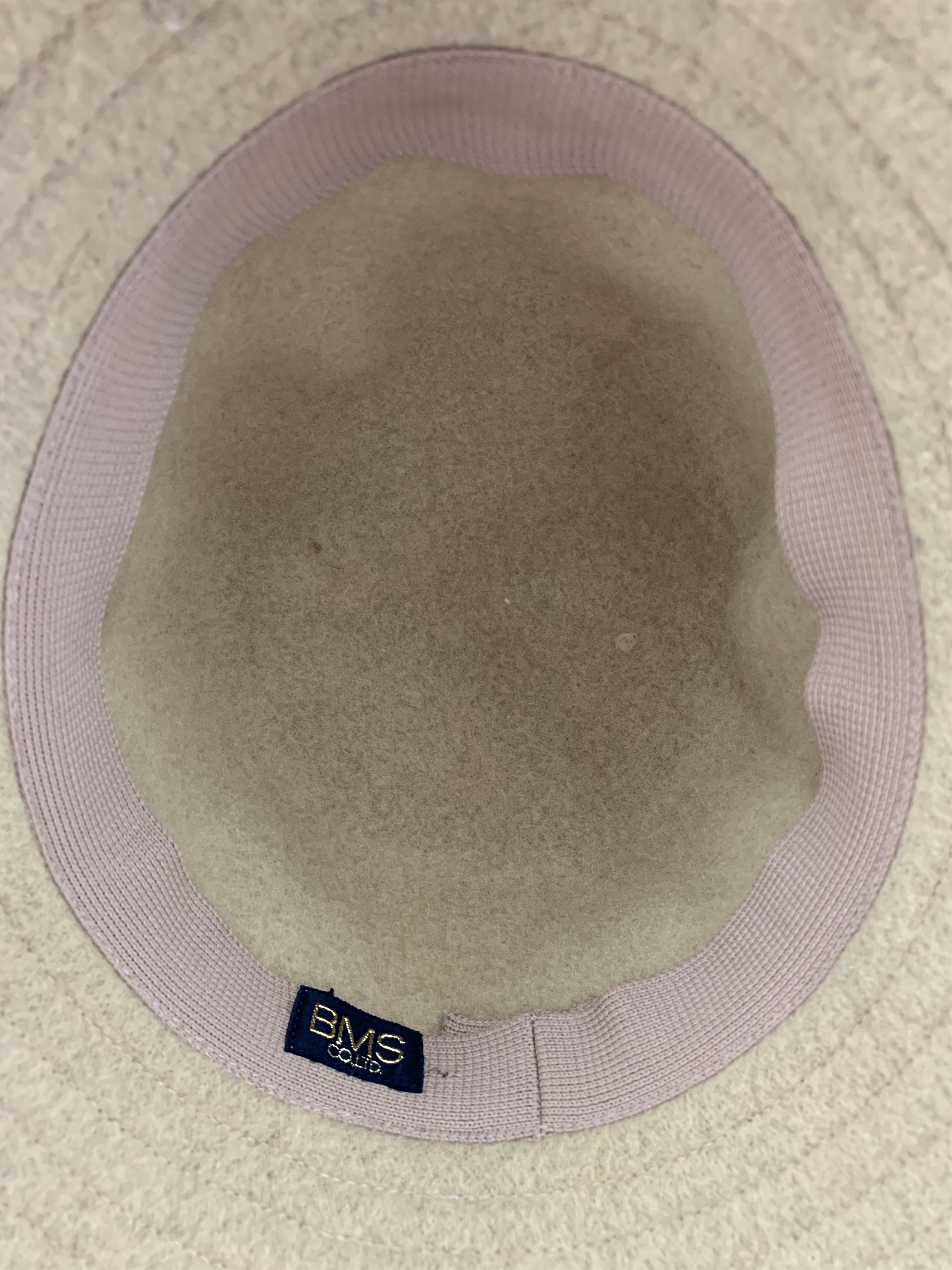 Japanese Brand Vintage 90s BMS Wool Bucket Hat - SS1031 Size ONE SIZE - 7 Thumbnail