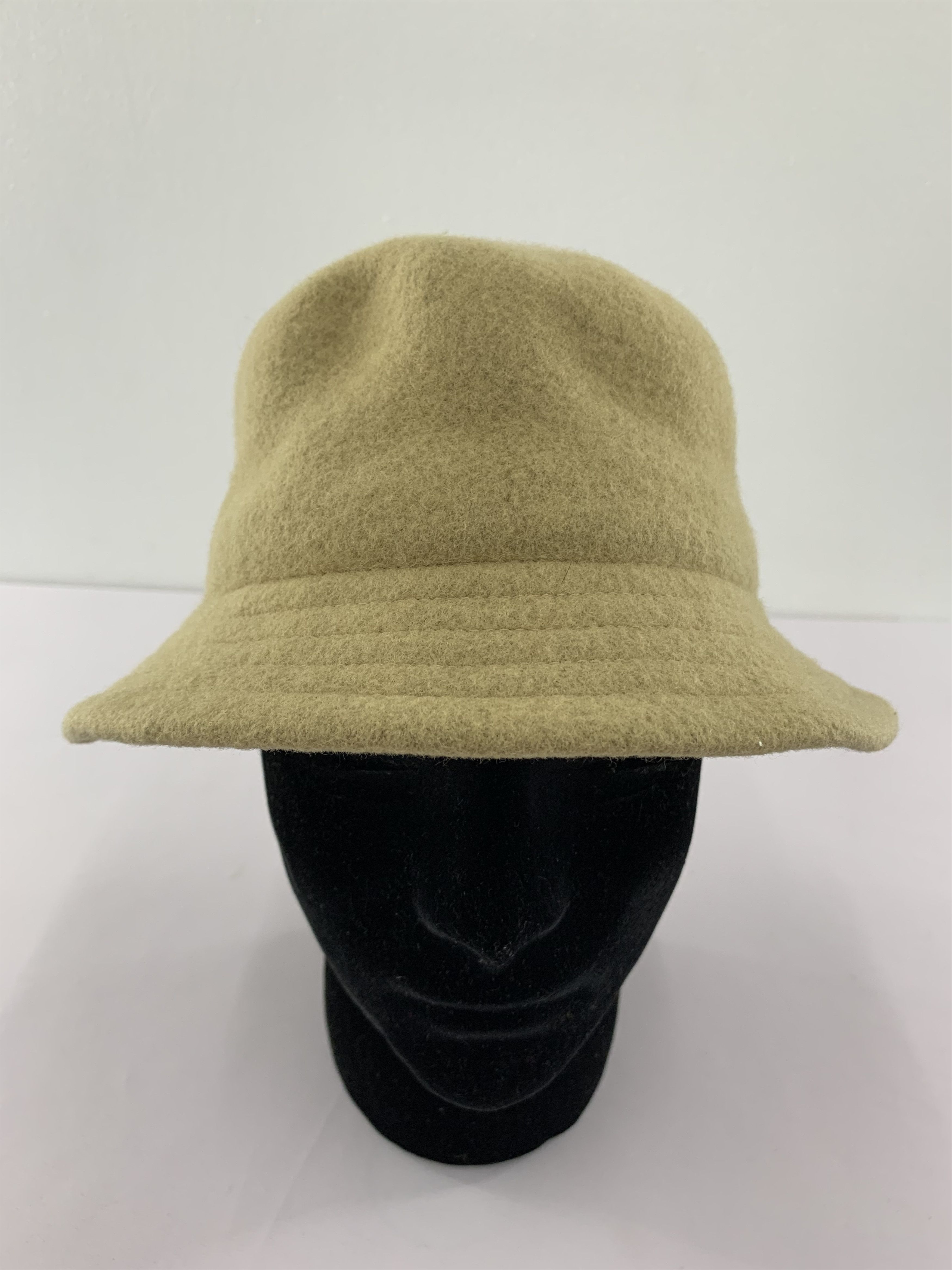 Japanese Brand Vintage 90s BMS Wool Bucket Hat - SS1031 Size ONE SIZE - 2 Thumbnail