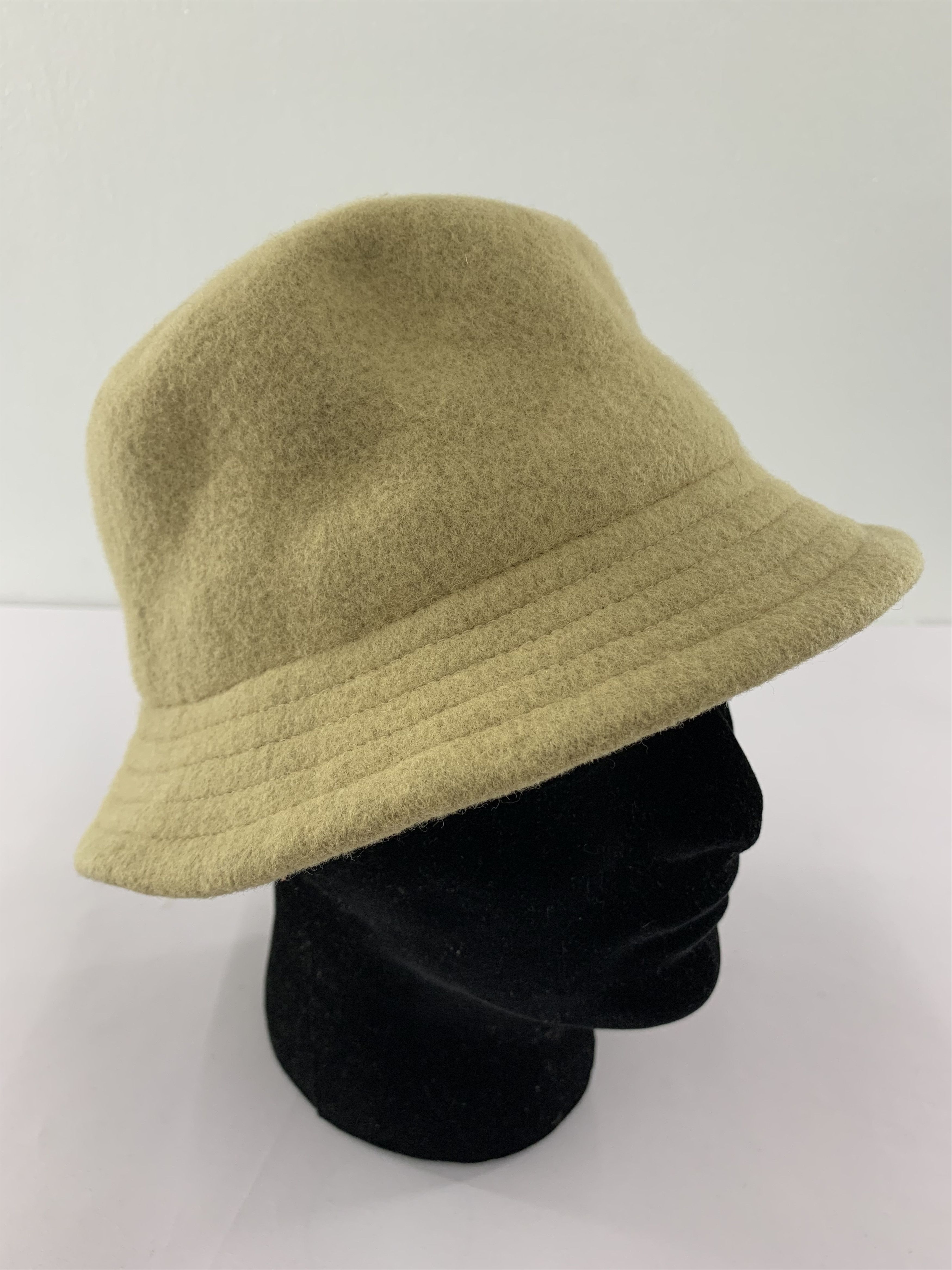 Japanese Brand Vintage 90s BMS Wool Bucket Hat - SS1031 Size ONE SIZE - 3 Thumbnail