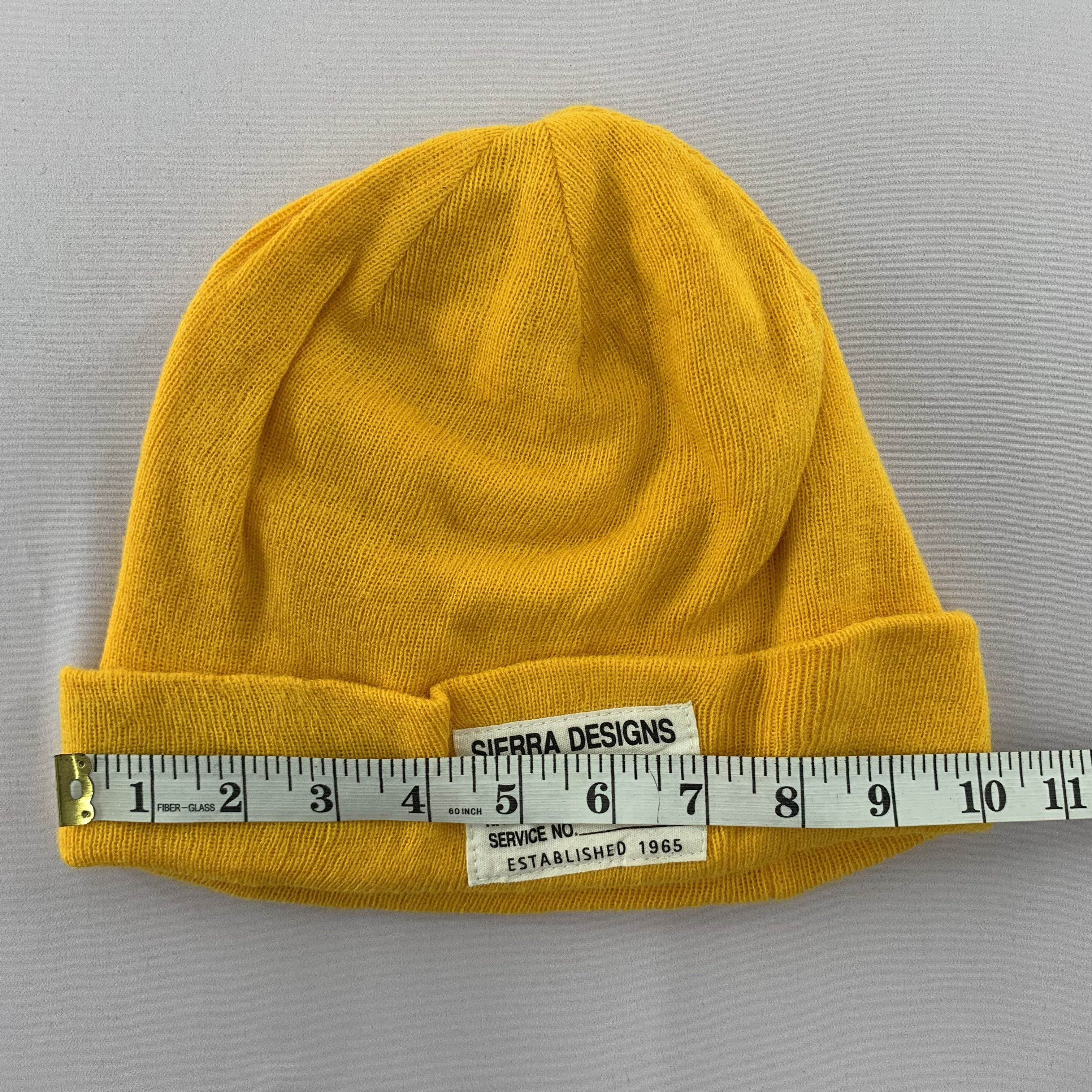 Sierra Designs Vintage y2k Sierra Designs Yellow beanie Hat Size ONE SIZE - 8 Thumbnail