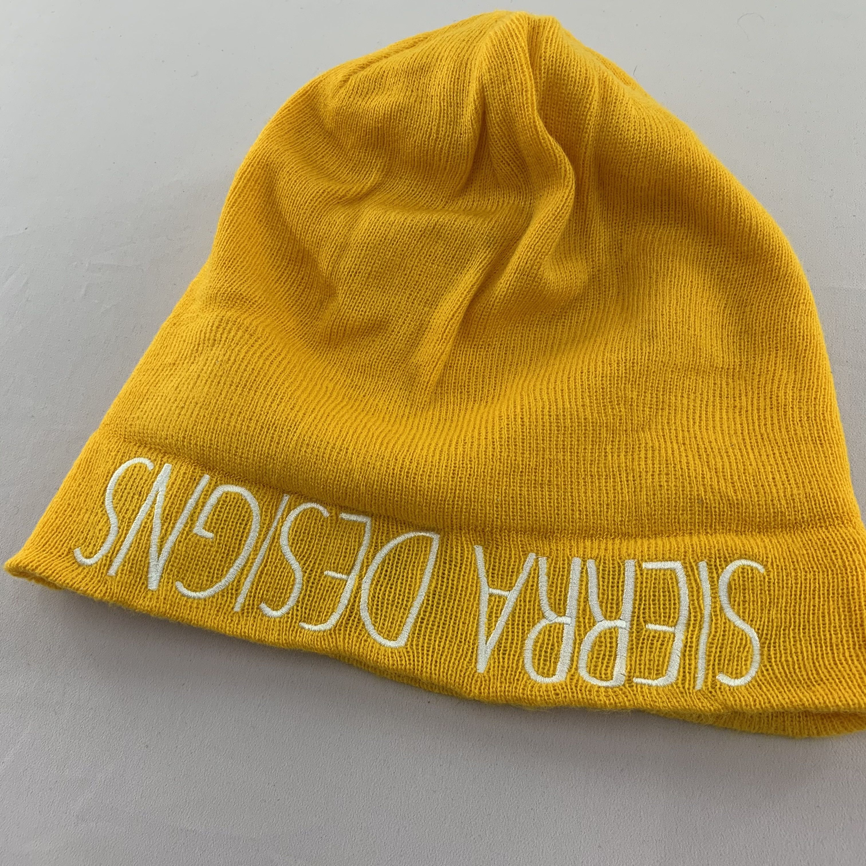 Sierra Designs Vintage y2k Sierra Designs Yellow beanie Hat Size ONE SIZE - 7 Thumbnail