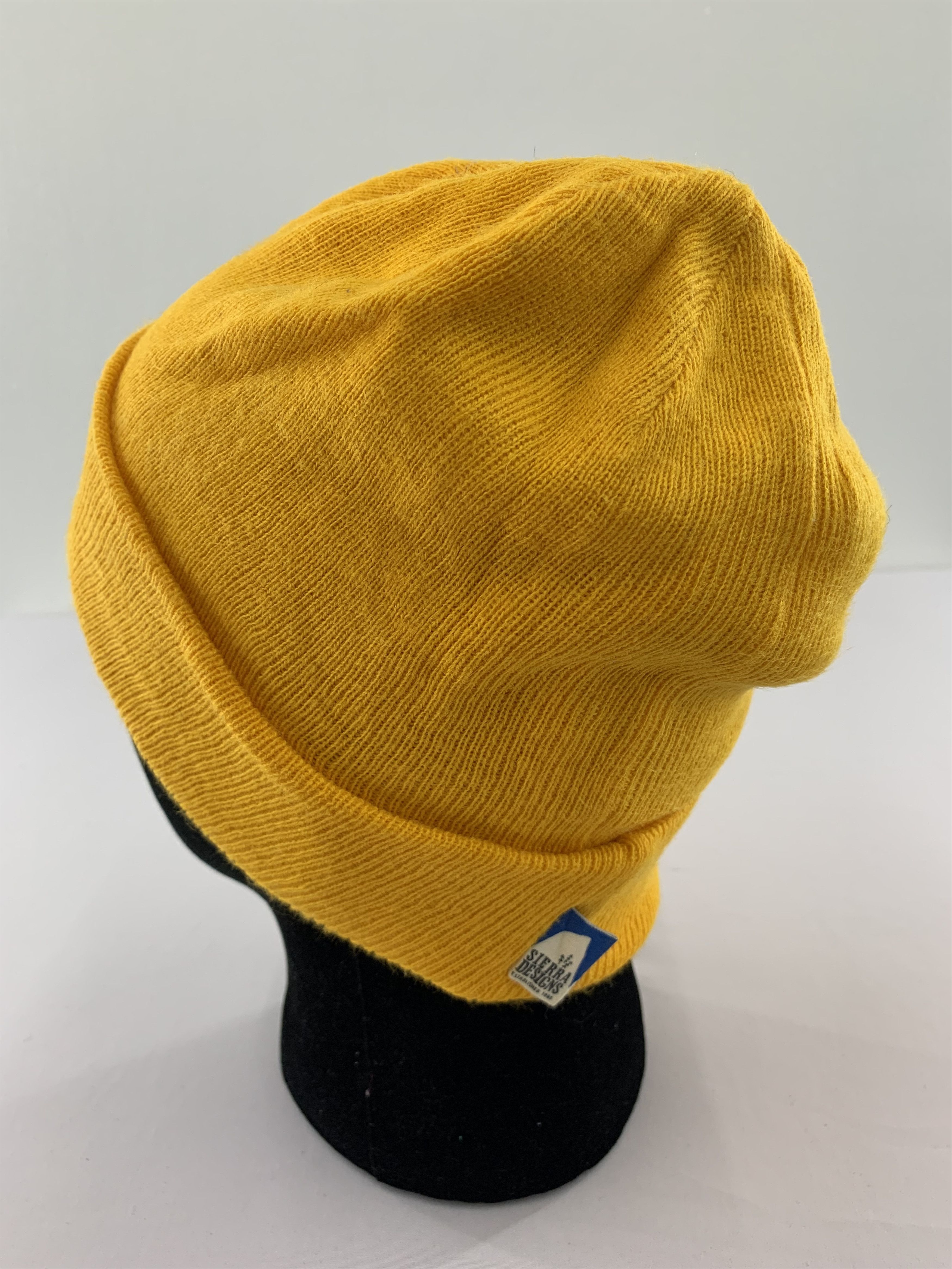 Sierra Designs Vintage y2k Sierra Designs Yellow beanie Hat Size ONE SIZE - 3 Thumbnail