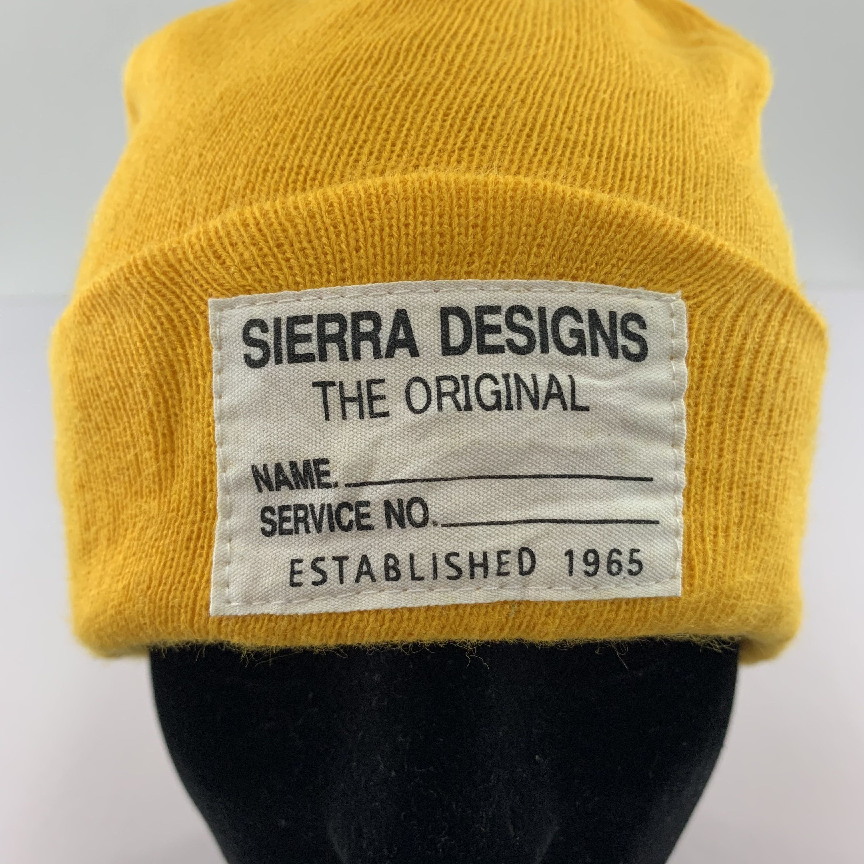 Sierra Designs Vintage y2k Sierra Designs Yellow beanie Hat Size ONE SIZE - 6 Thumbnail