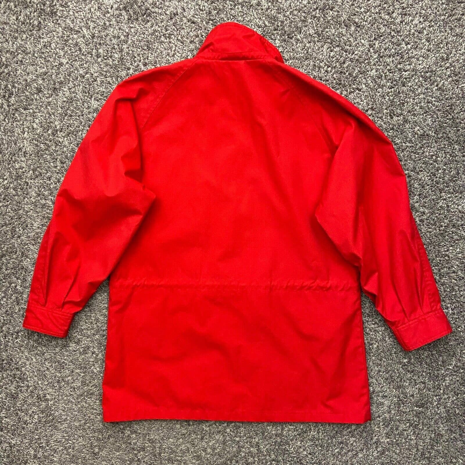 Imperméable Vintage Eddie Bauer - Vert, Taille XL, Capuche, Doublé, Années 90
