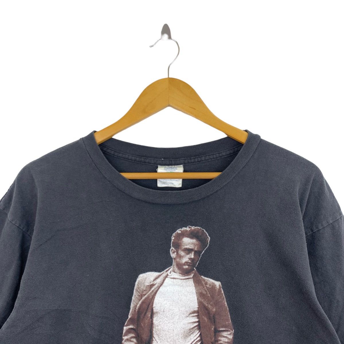 Vintage Vintage 90s JAMES DEAN By Winterland Actor Print Black Size US L / EU 52-54 / 3 - 2 Thumbnail