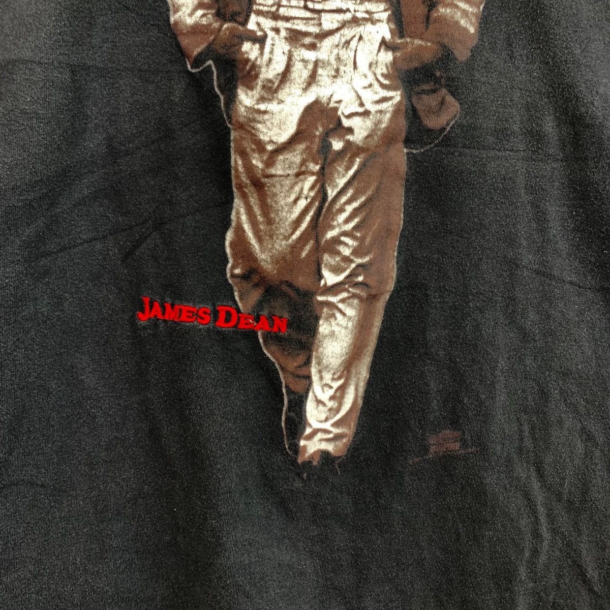 Vintage Vintage 90s JAMES DEAN By Winterland Actor Print Black Size US L / EU 52-54 / 3 - 5 Thumbnail