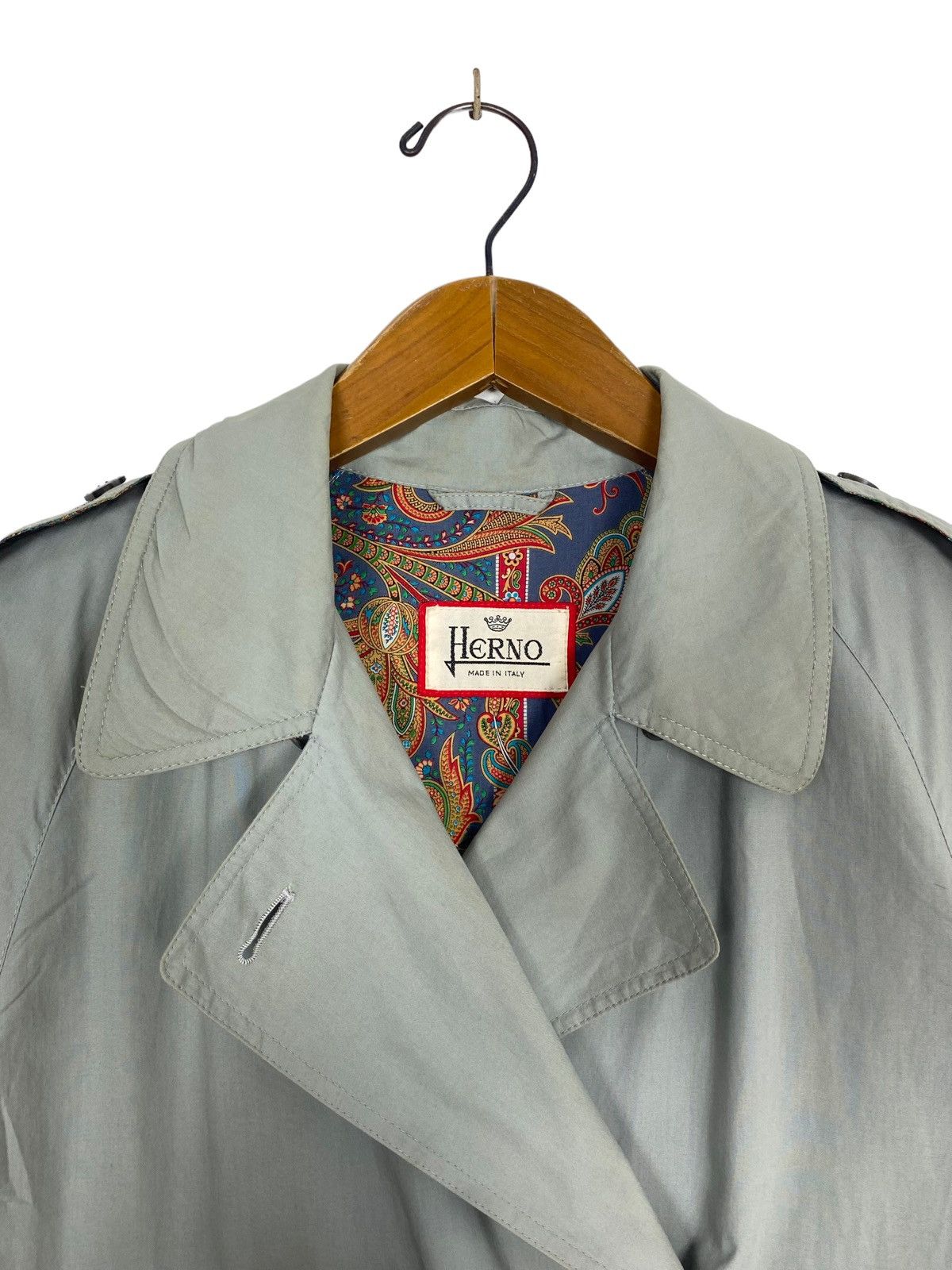 Herno Rare‼️ Vintage Herno Trenc Jacket Made in Italy Size M / US 6-8 / IT 42-44 - 6 Thumbnail
