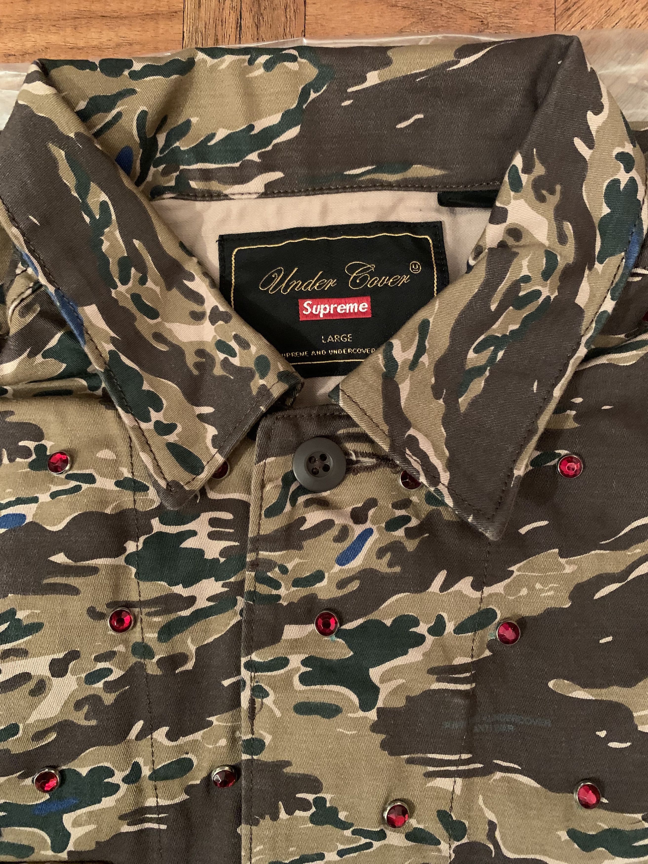 Supreme Supreme X Melvins BDU Woodland Camo Jacket SS24 | Grailed