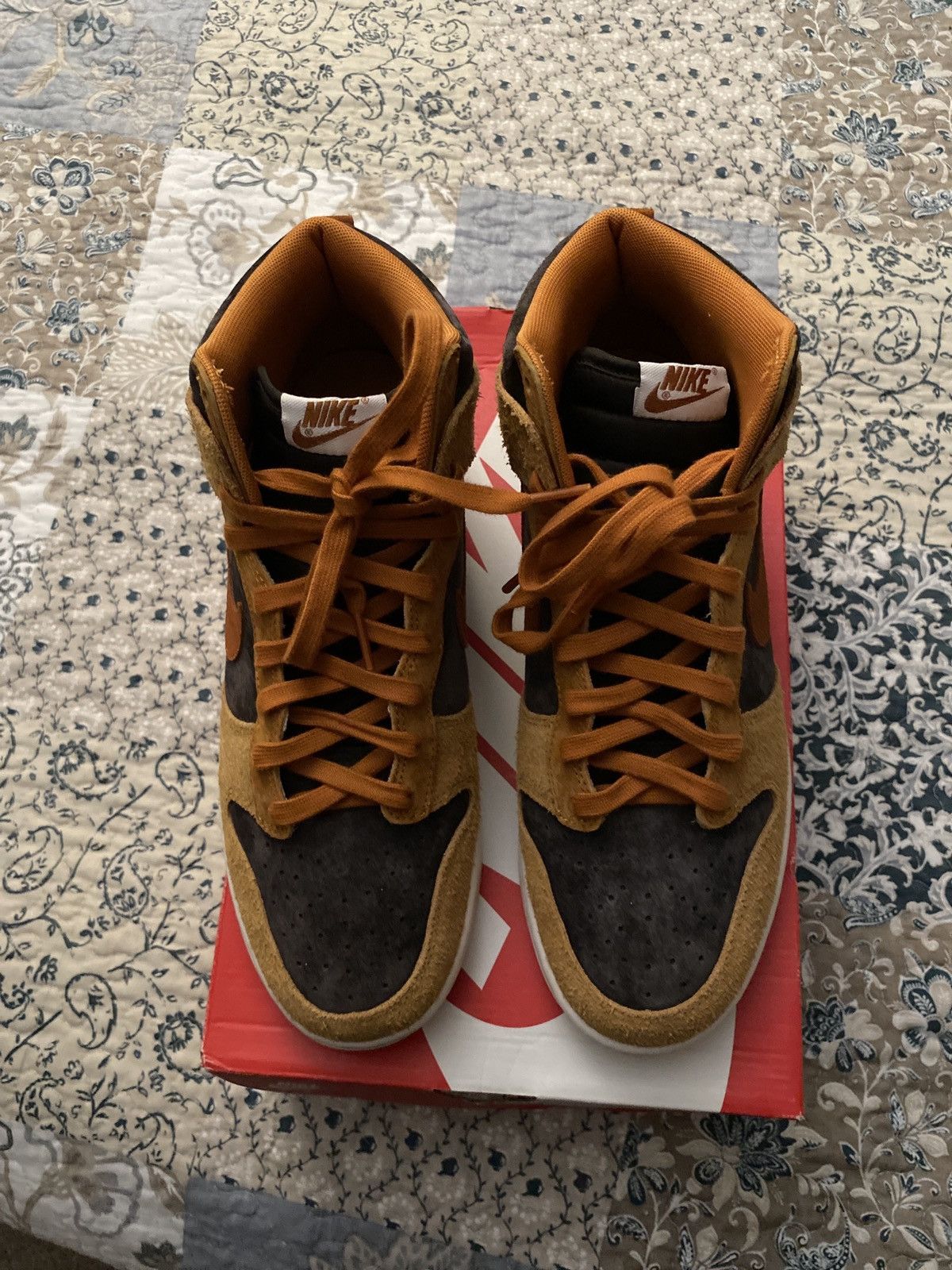 Nike Dunk high Medium Curry Size US 11 / EU 44 - 3 Thumbnail