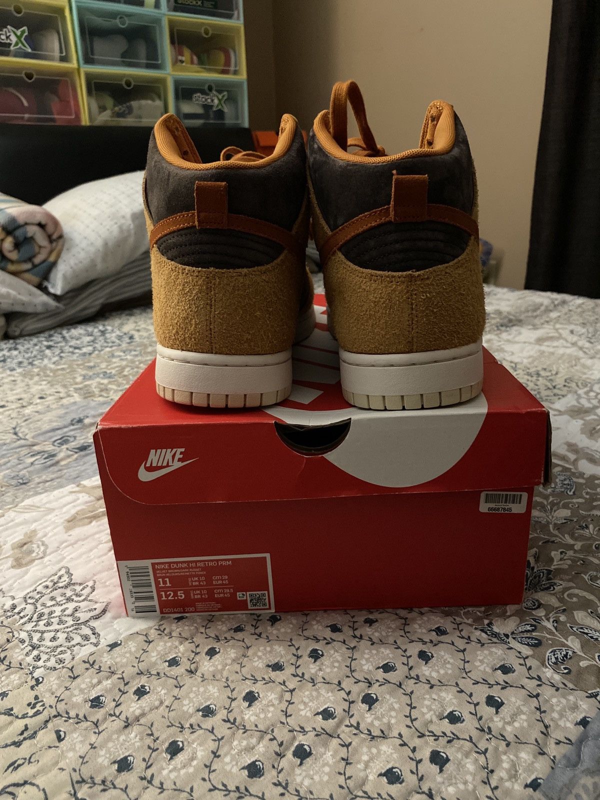 Nike Dunk high Medium Curry Size US 11 / EU 44 - 4 Thumbnail