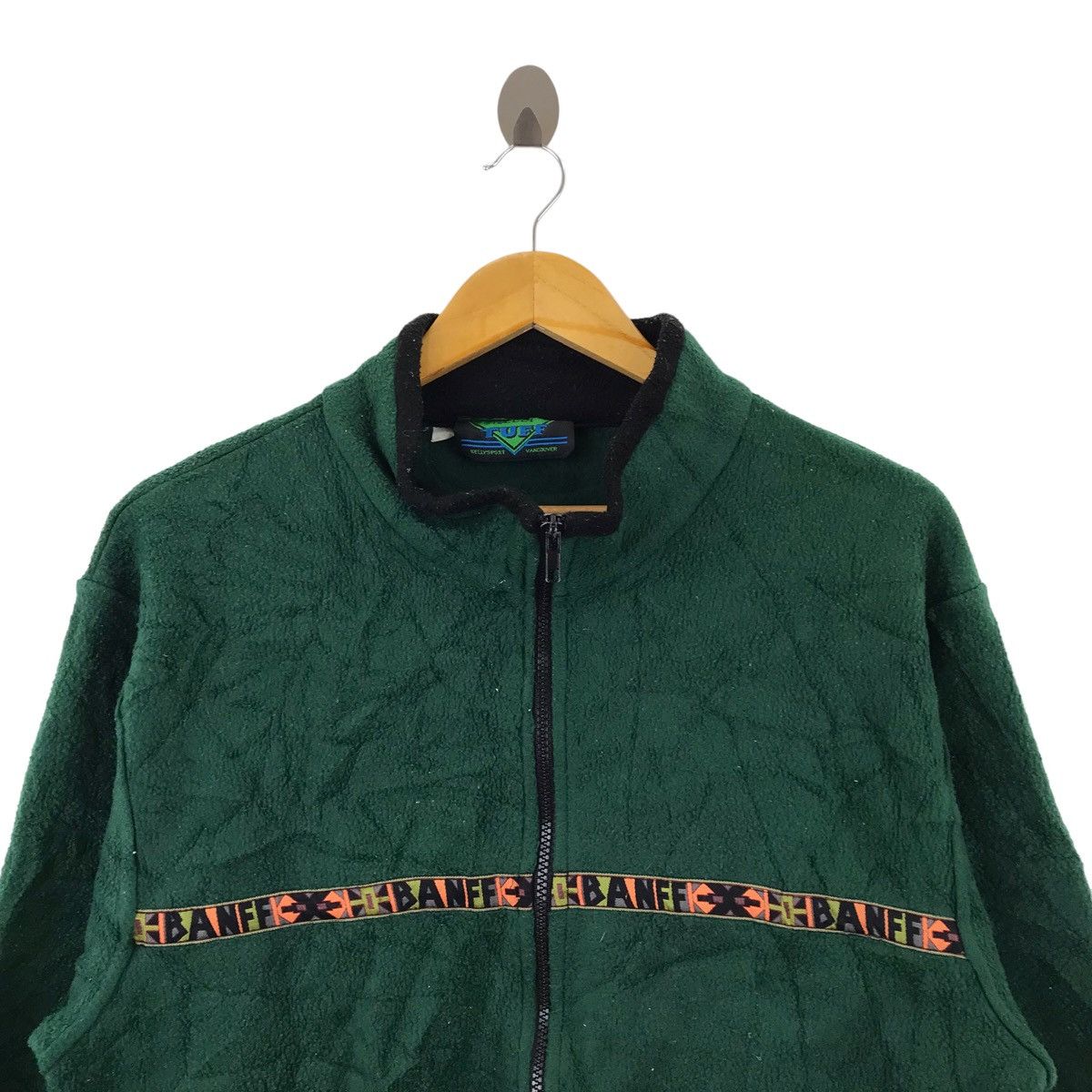Vintage Vtg 90’ BANFF CANADA NATURE Kelly Turf National Park Jacket Size US M / EU 48-50 / 2 - 2 Thumbnail