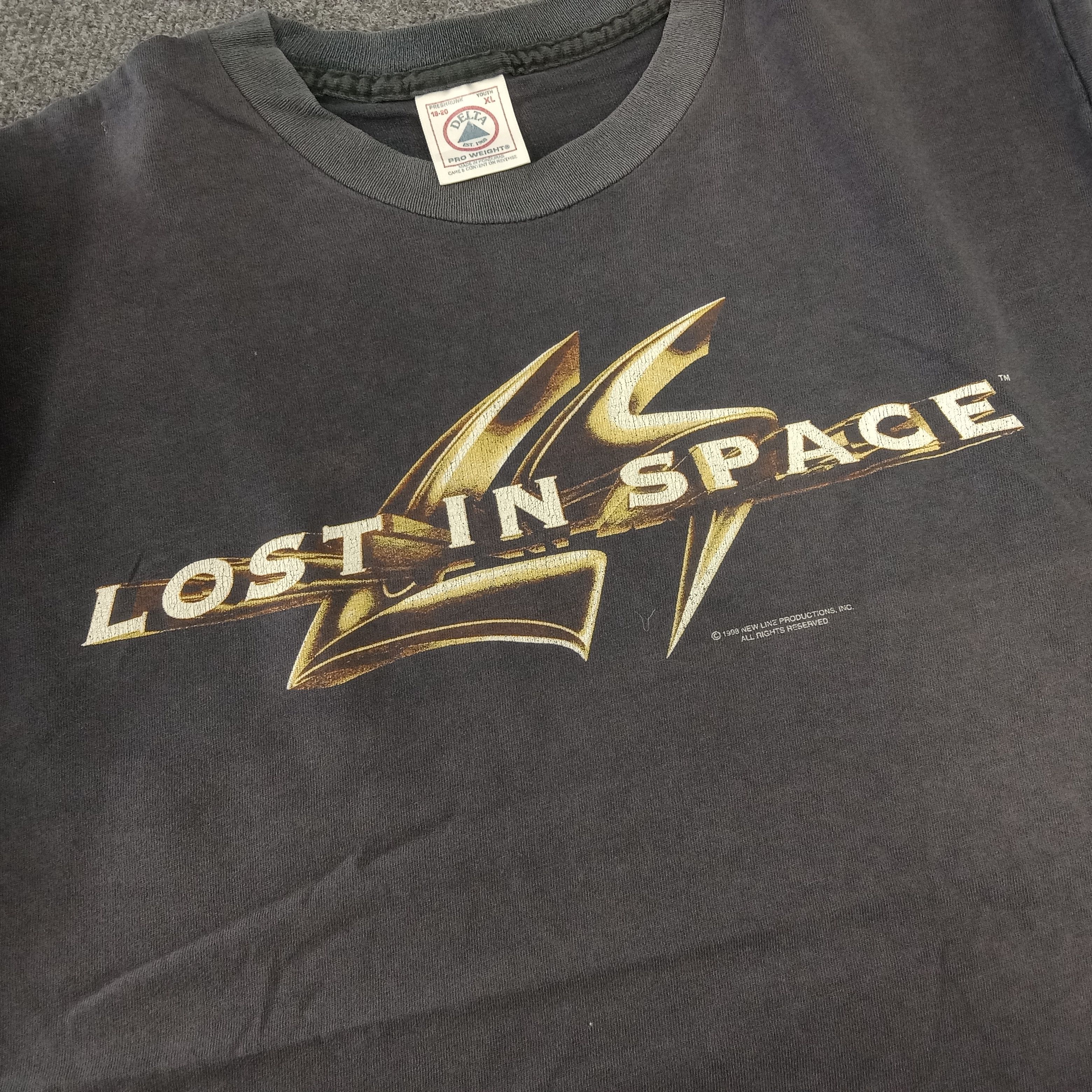 Vintage Lost in Space American Movie Tshirt Size US L / EU 52-54 / 3 - 2 Thumbnail