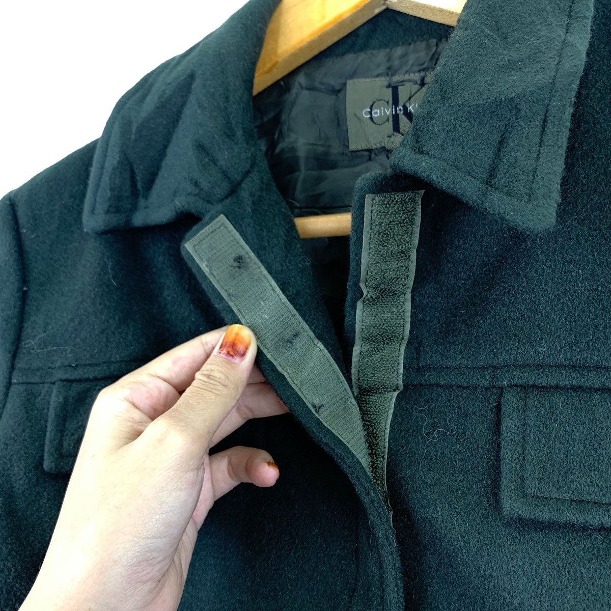 Calvin Klein Vintage CALVIN KLEIN CK Multi Pockets Short Jacket Coat Size US S / EU 44-46 / 1 - 6 Thumbnail