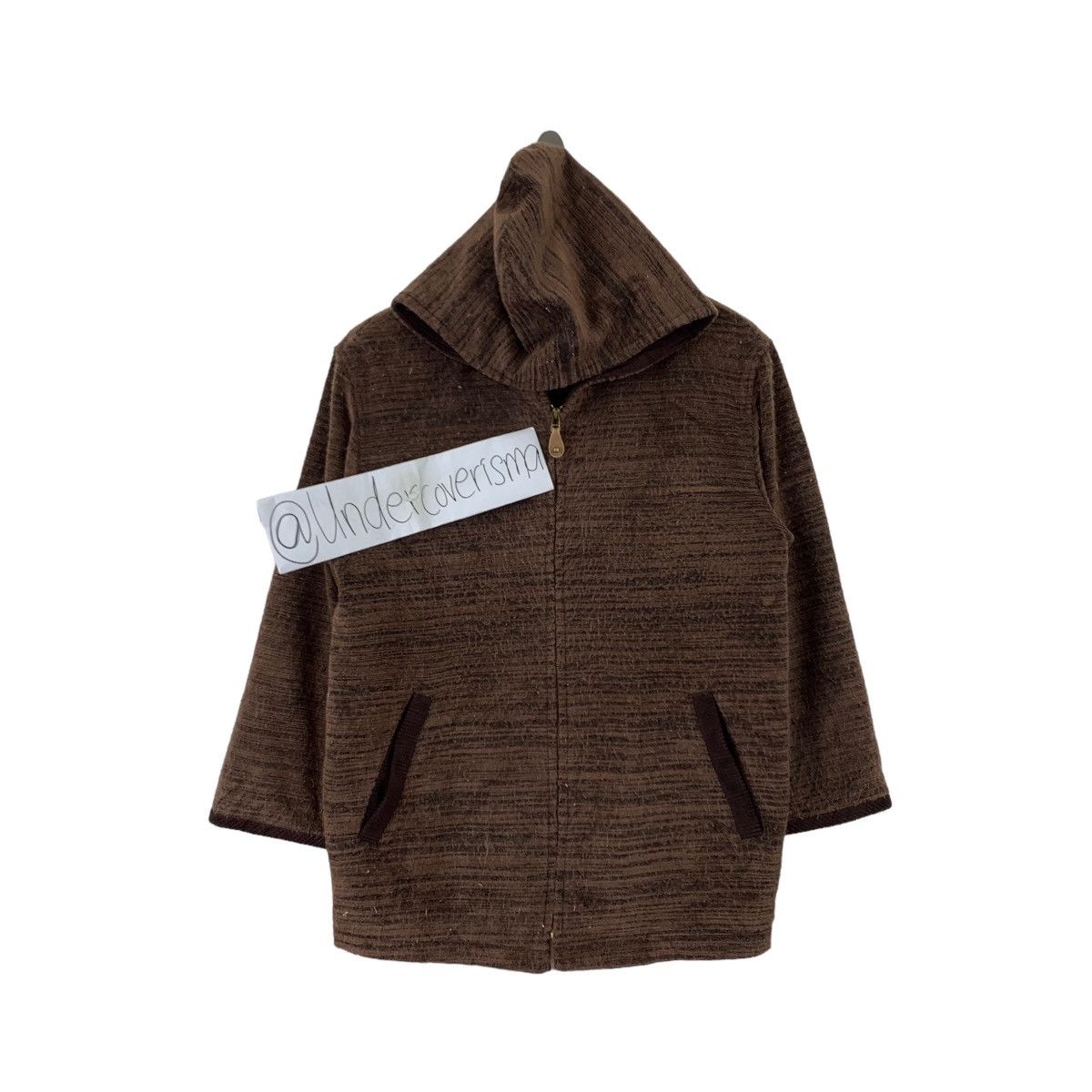 Other Vintage CLAUDIO VALENTINO PARIS Stripes Brown Velvet Size US L / EU 52-54 / 3 - 1 Thumbnail