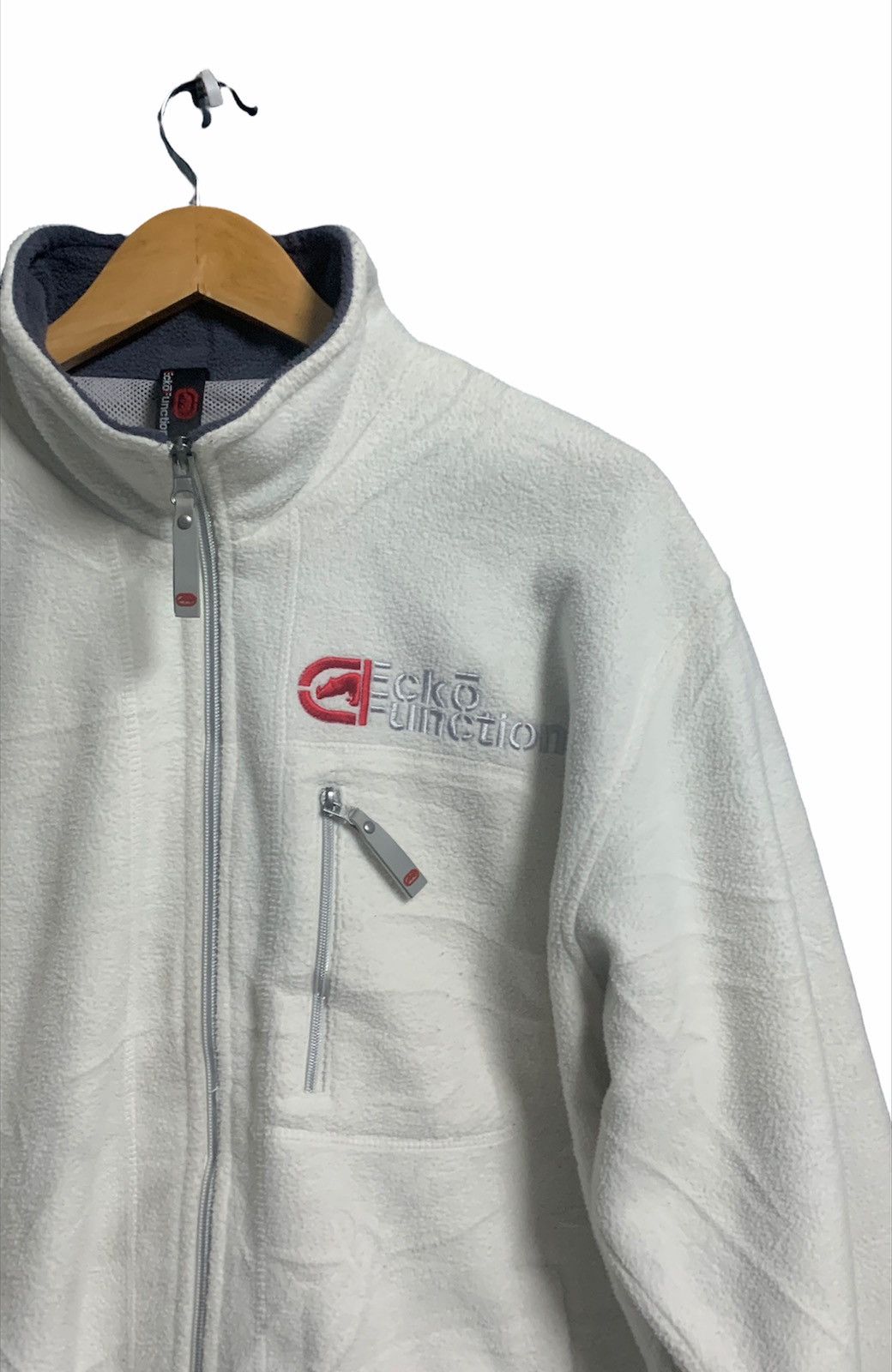 Ecko Unltd. VINTAGE ECKO UNLTD FLEECE EMBROIDERY LOGO OUTDOOR JACKET Size US L / EU 52-54 / 3 - 3 Thumbnail