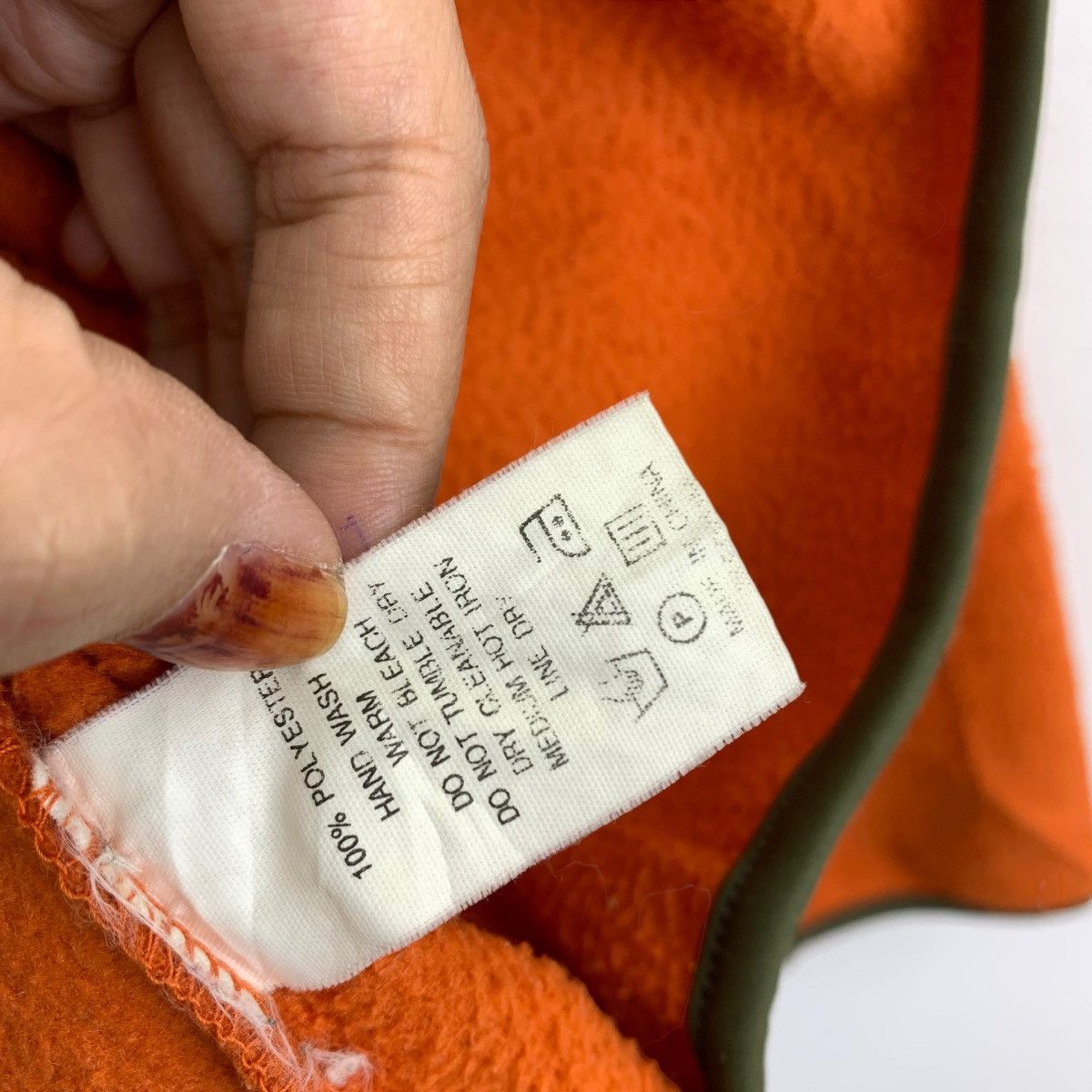Vintage Vintage NEV SURFBOARDS Embroidered Logo Retro Sherpa Orange Size US S / EU 44-46 / 1 - 7 Thumbnail