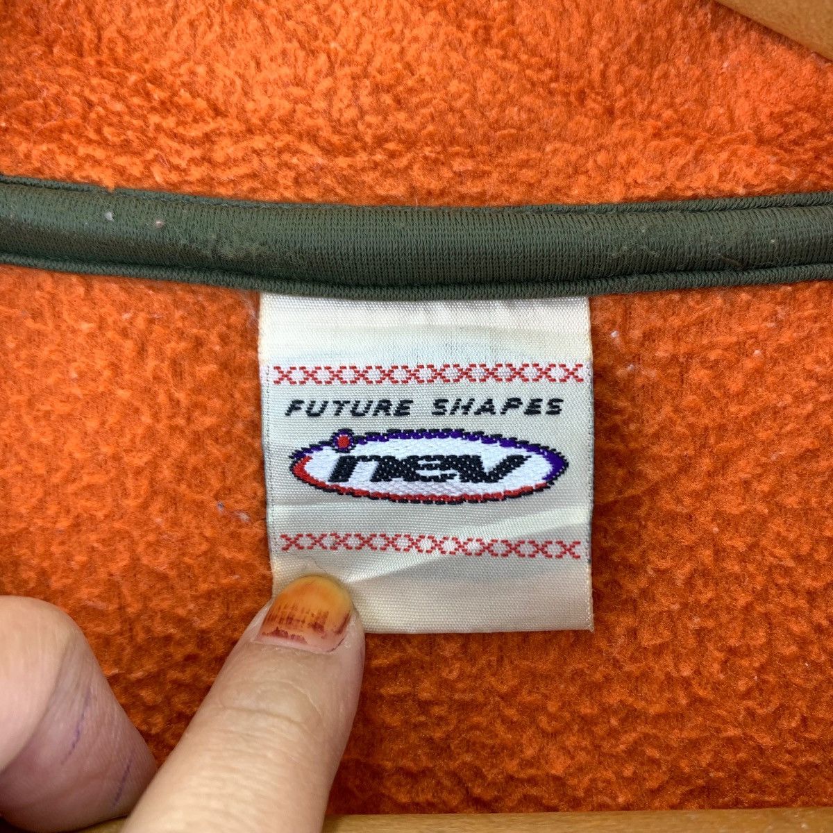 Vintage Vintage NEV SURFBOARDS Embroidered Logo Retro Sherpa Orange Size US S / EU 44-46 / 1 - 3 Thumbnail