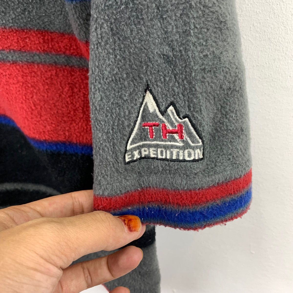 Tommy Hilfiger TOMMY HILFIGER OUTDOORS Retro Sherpa Stripes Collar Size US M / EU 48-50 / 2 - 6 Thumbnail