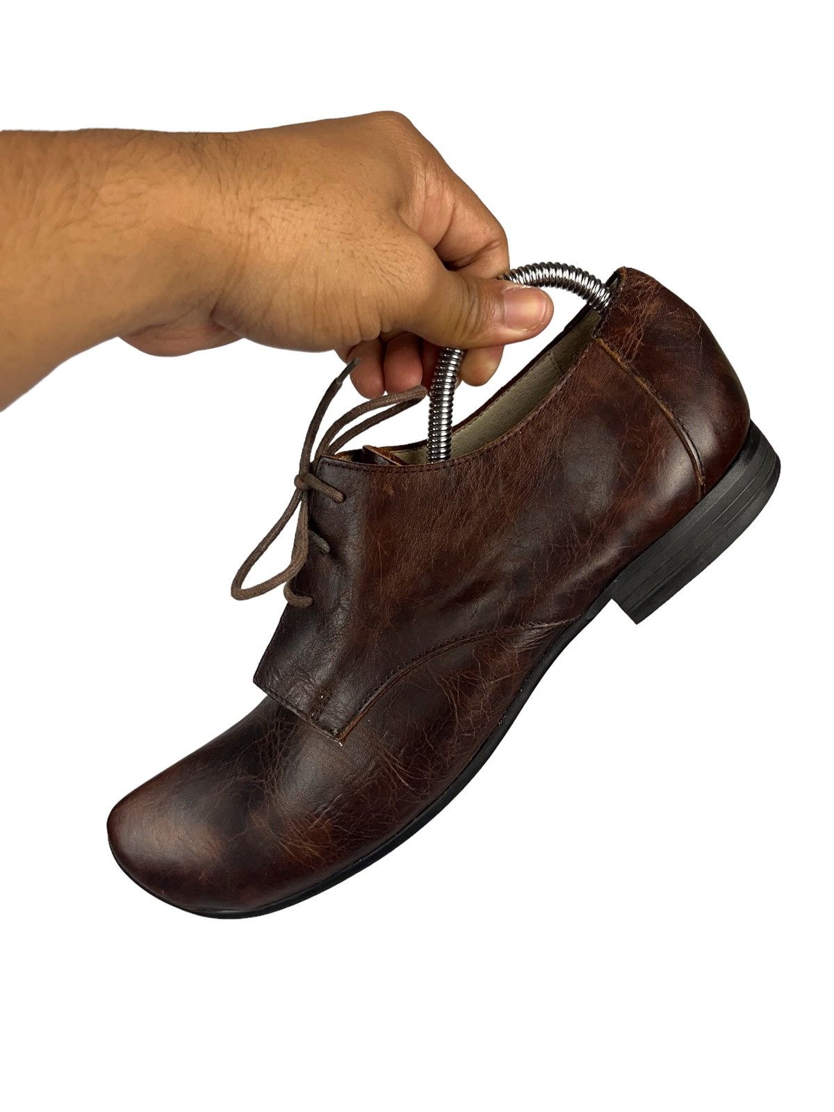 Sunao Kuwahara 🎌 Issey Miyake Sunao Kuwahara Leather Shoes Moroccan Style Size US 5.5 / IT 35.5 - 7 Thumbnail