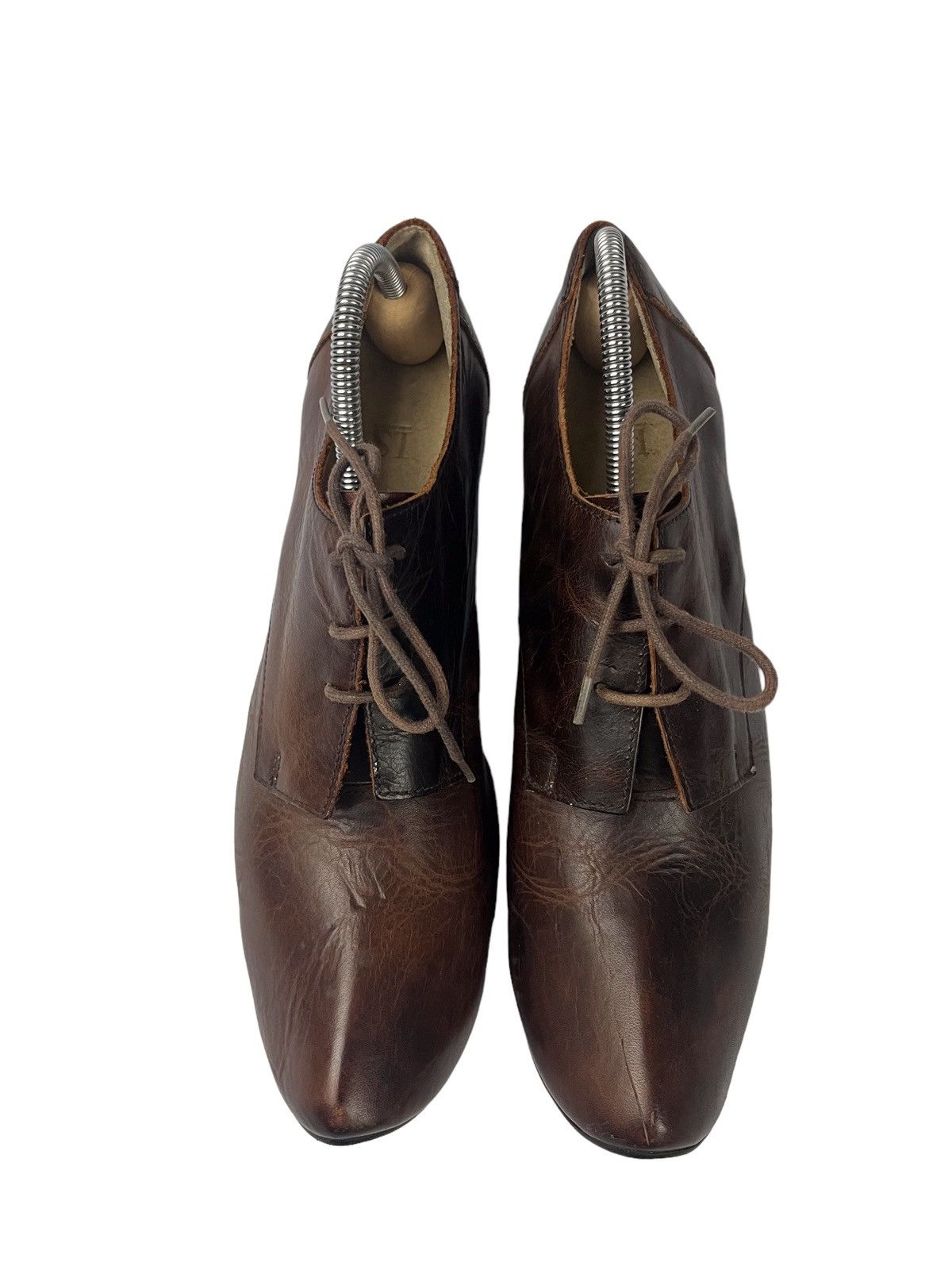 Sunao Kuwahara 🎌 Issey Miyake Sunao Kuwahara Leather Shoes Moroccan Style Size US 5.5 / IT 35.5 - 6 Thumbnail