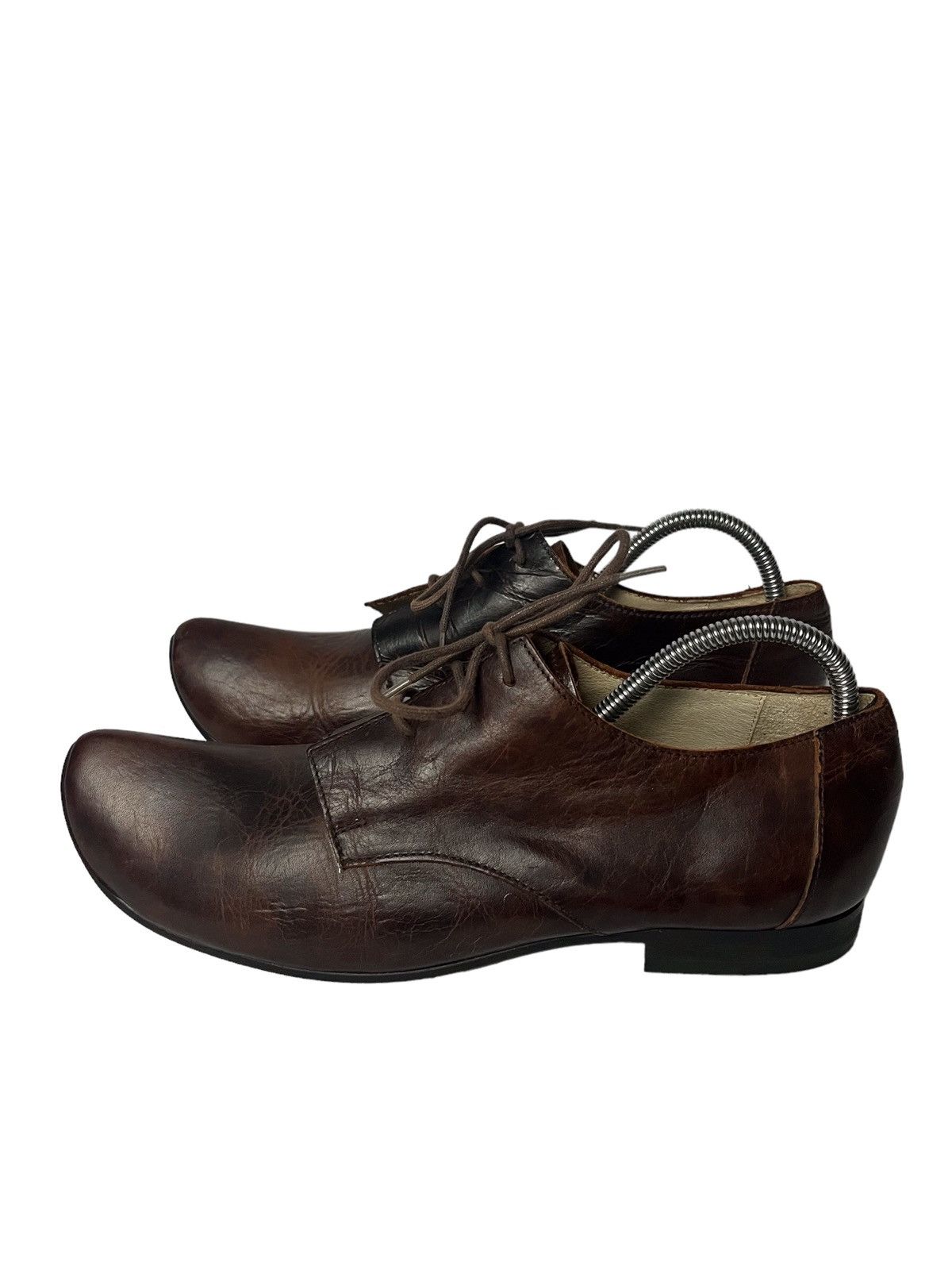 Sunao Kuwahara 🎌 Issey Miyake Sunao Kuwahara Leather Shoes Moroccan Style Size US 5.5 / IT 35.5 - 10 Thumbnail