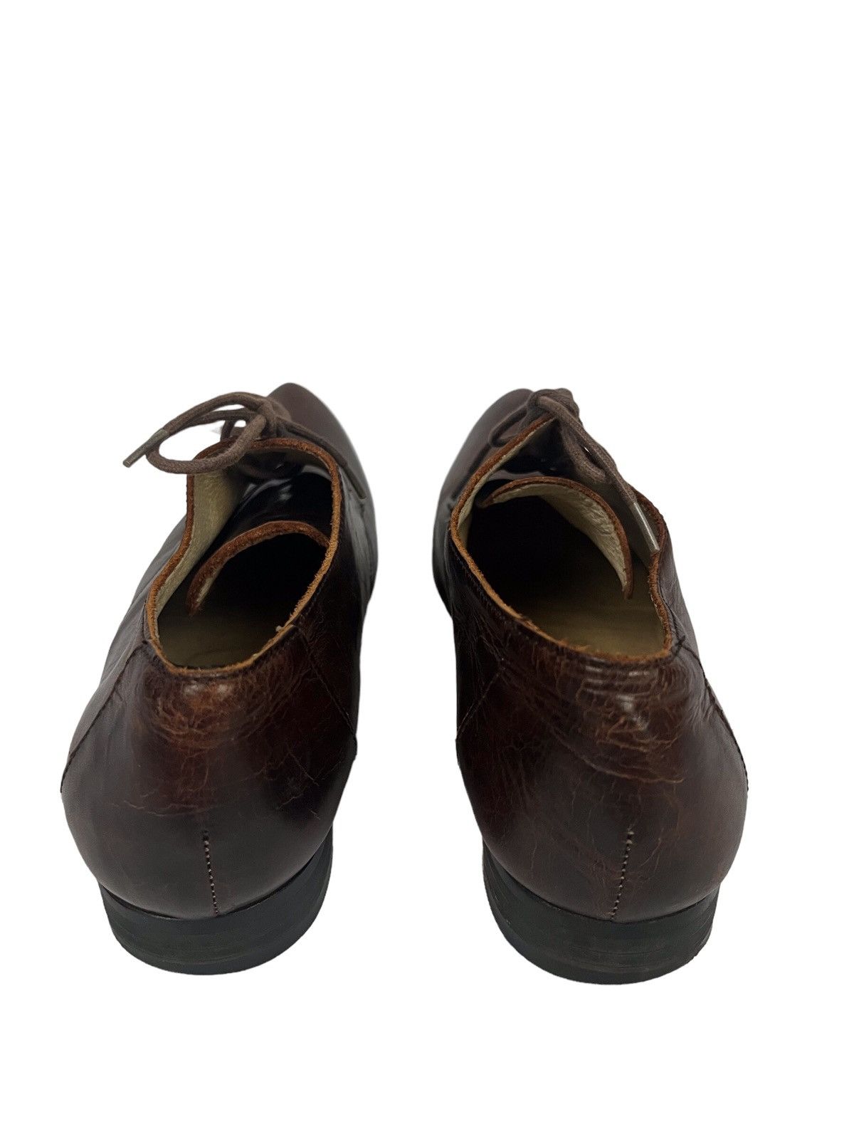 Sunao Kuwahara 🎌 Issey Miyake Sunao Kuwahara Leather Shoes Moroccan Style Size US 5.5 / IT 35.5 - 12 Thumbnail