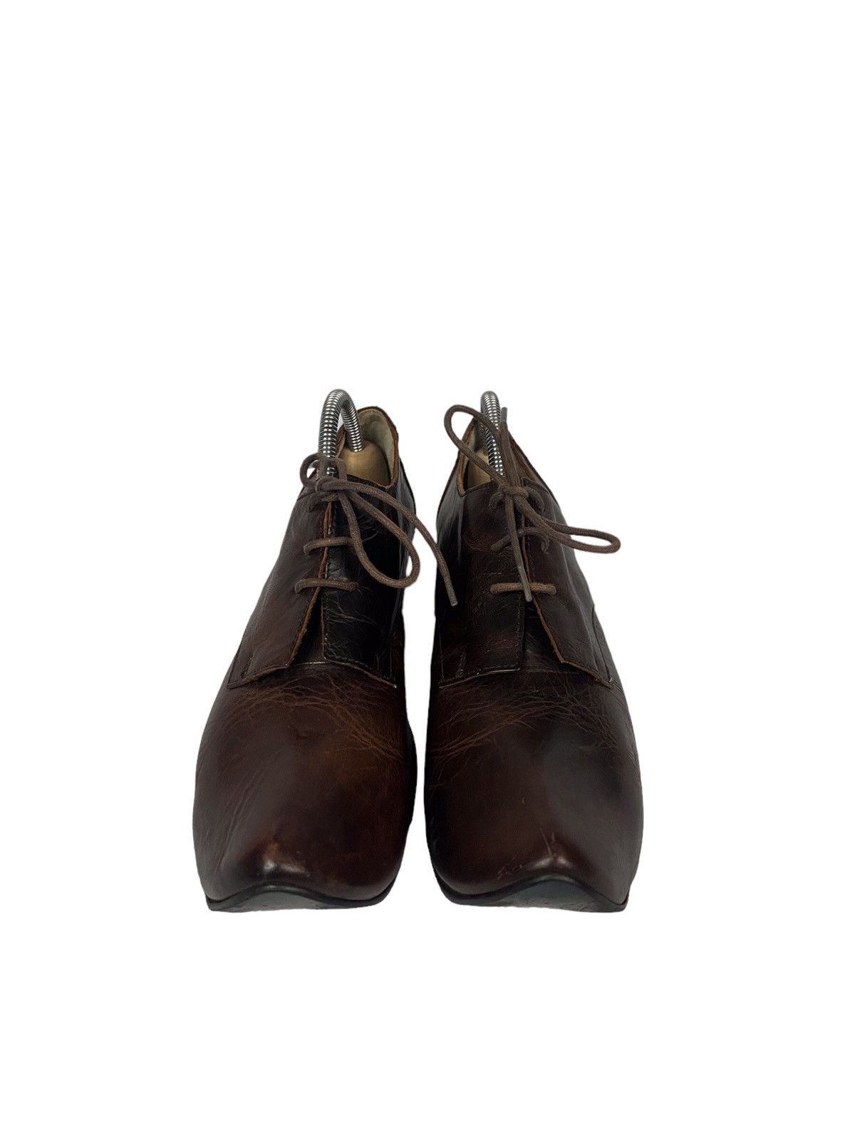 Sunao Kuwahara 🎌 Issey Miyake Sunao Kuwahara Leather Shoes Moroccan Style Size US 5.5 / IT 35.5 - 19 Thumbnail