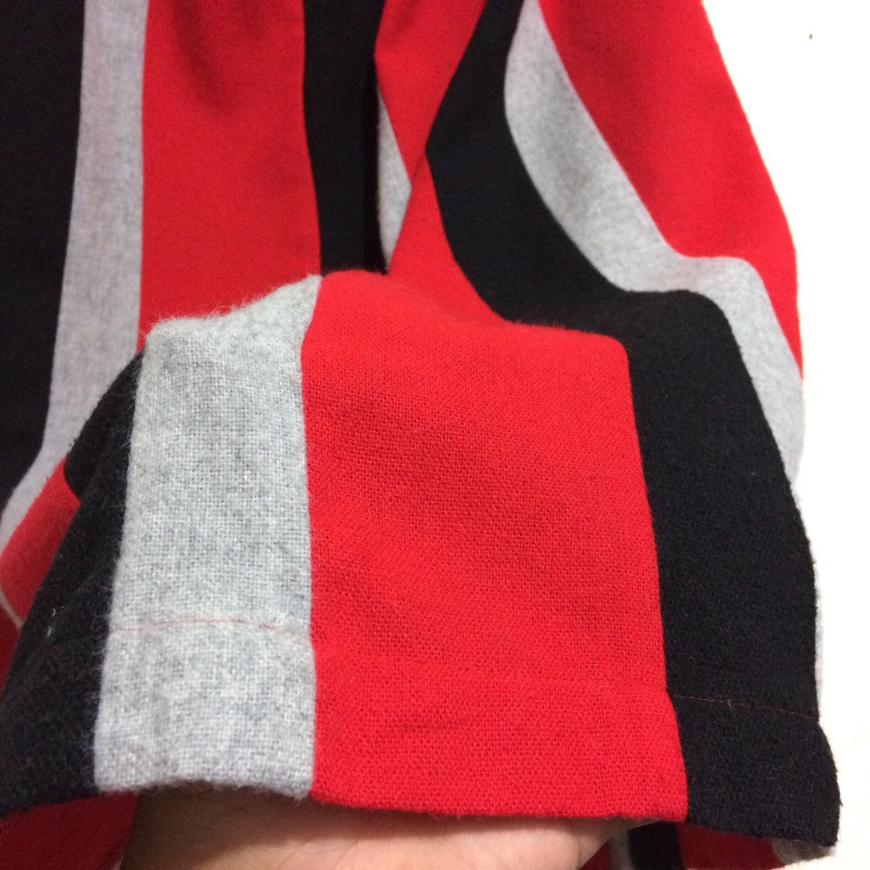 Comme des Garcons Vtg COMME des GARÇONS S.A.S Wool Made in France Striped Size 34" / US 12 / IT 48 - 4 Thumbnail