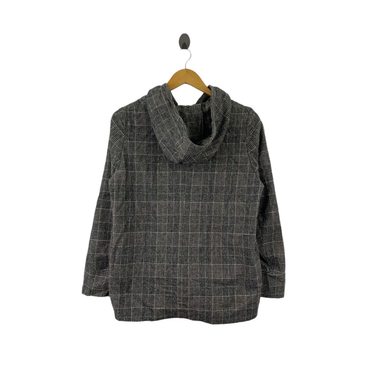 Japanese Brand Vintage DISCOAT PARISIEN Japanese Brand Check Tartan Grey Size US M / EU 48-50 / 2 - 4 Thumbnail