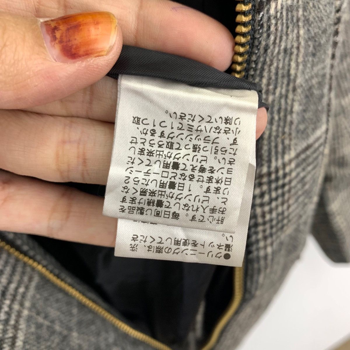 Japanese Brand Vintage DISCOAT PARISIEN Japanese Brand Check Tartan Grey Size US M / EU 48-50 / 2 - 6 Thumbnail