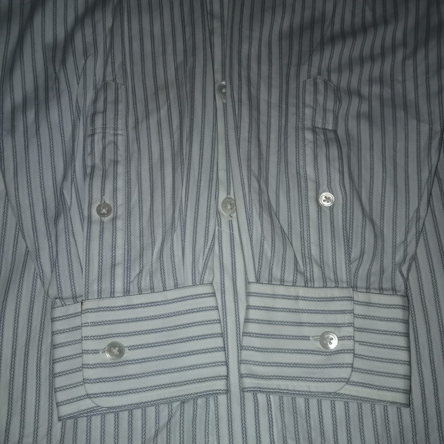 Christian Dior Monsieur Christian Dior Monsieur Striped Button Up Long Sleeve Size US M / EU 48-50 / 2 - 3 Thumbnail