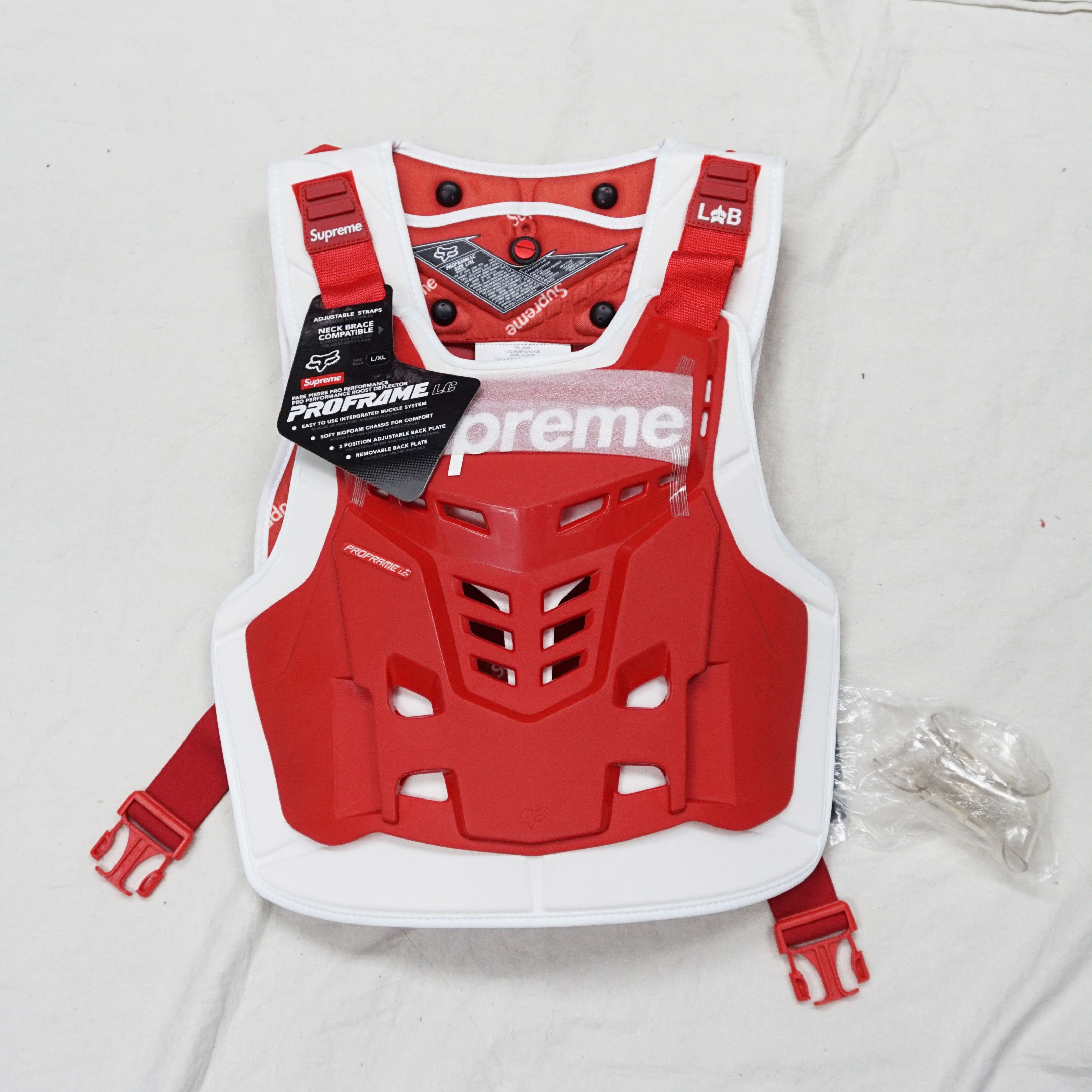 Supreme 2018 Supreme x Fox Racing Proframe Roost Deflector Vest