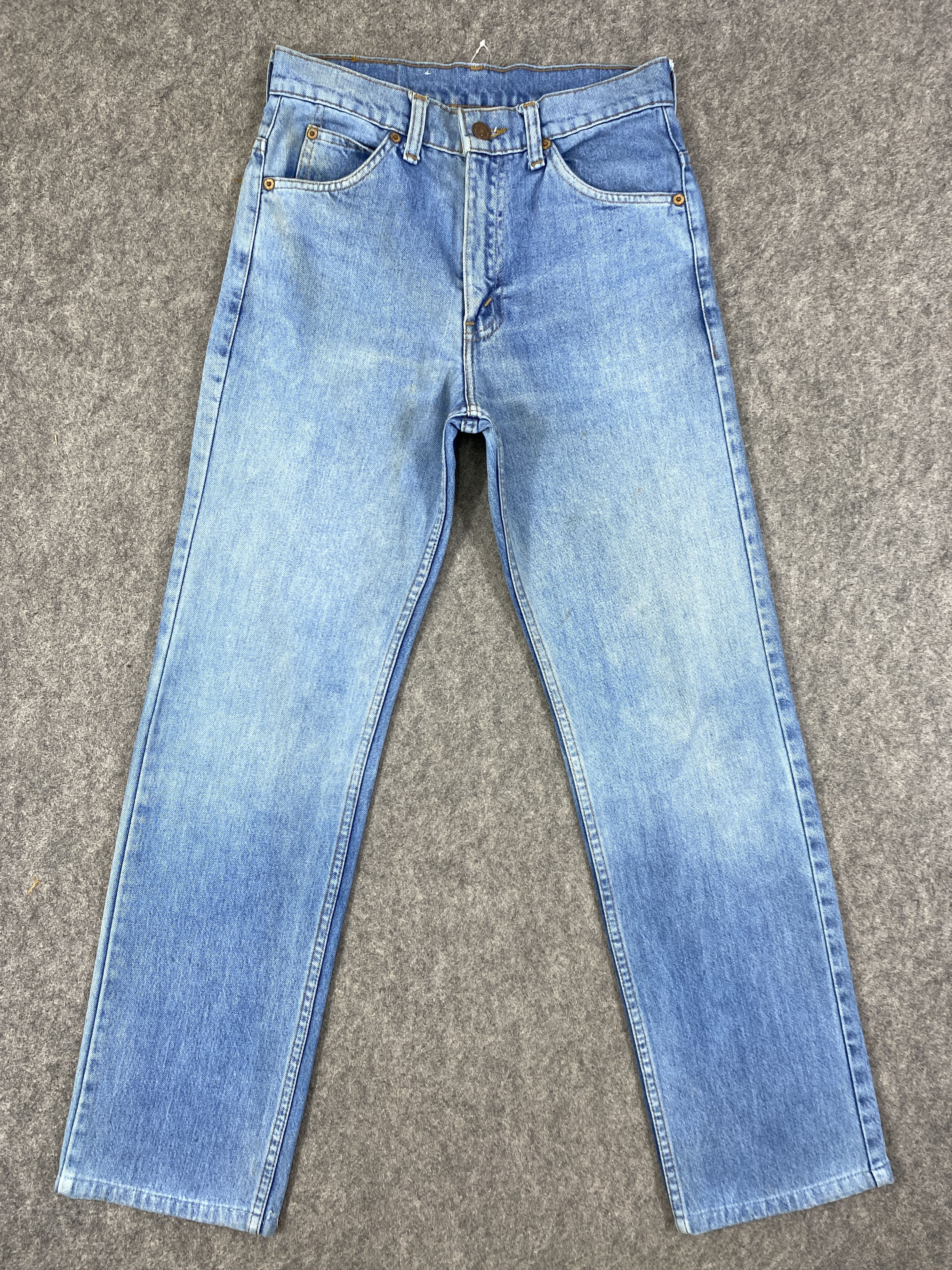 Blue Wash Vintage Levis 515 Orange Tab Jeans 27x29 JN3232