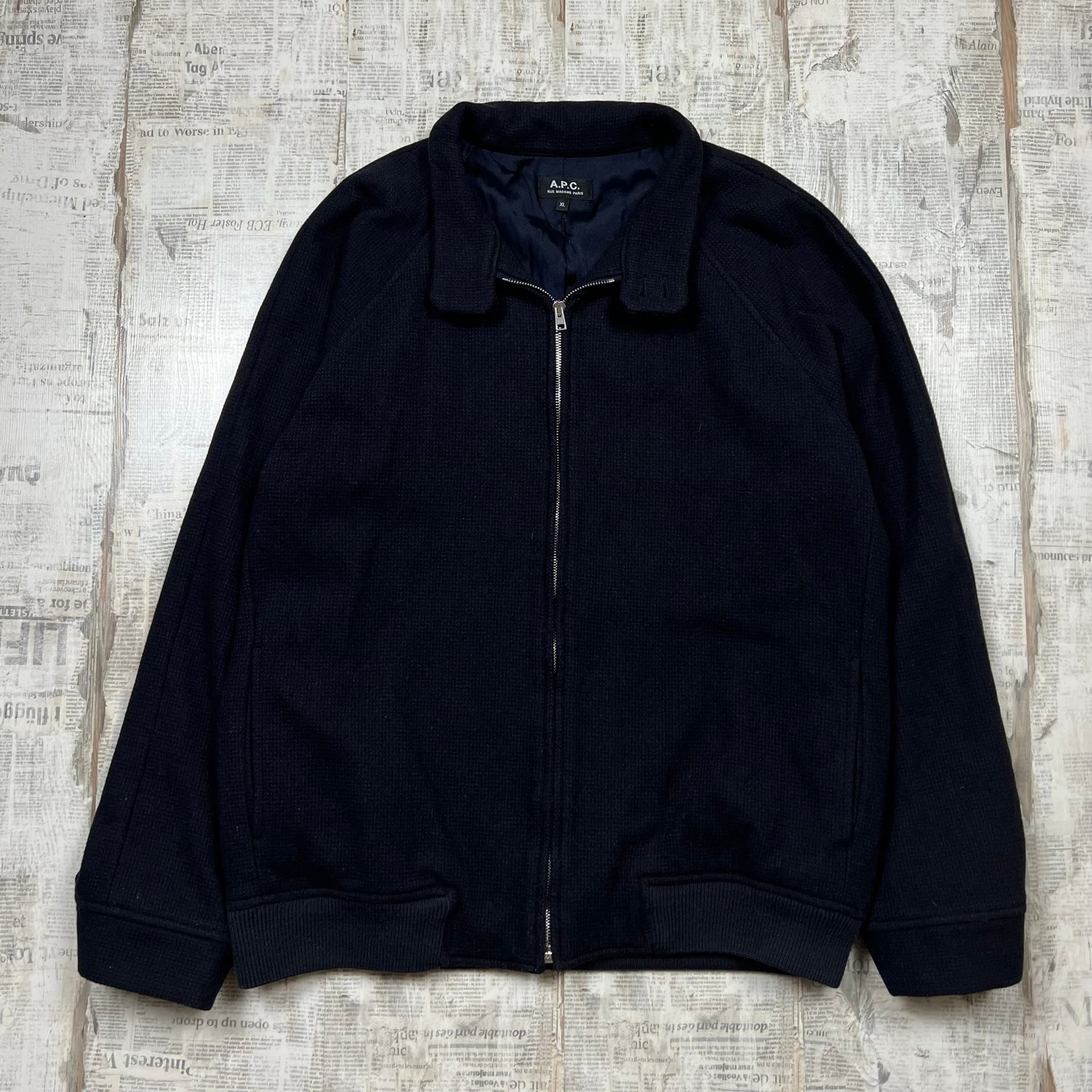 image of A P C Jacket in Black, Men's (Size XL)