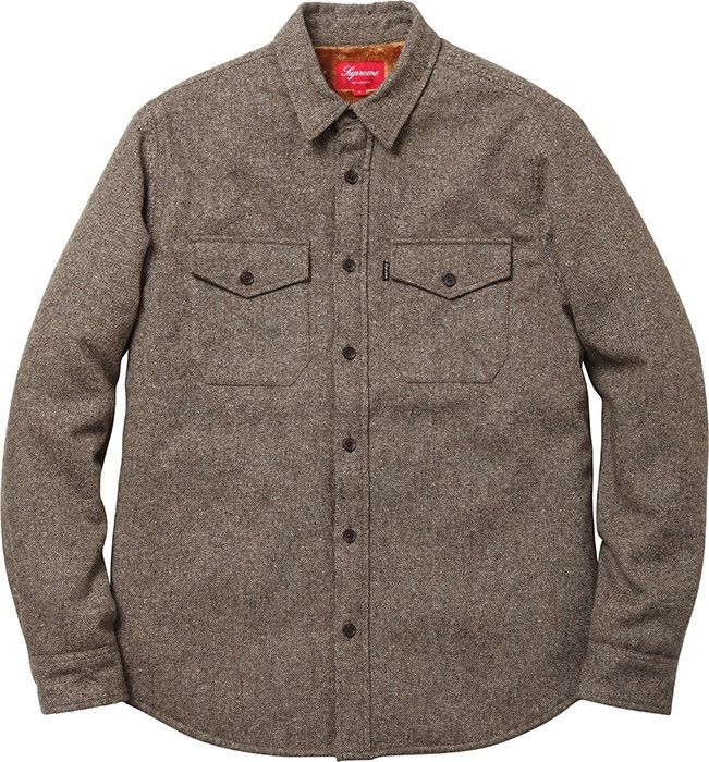 Pile Lined Flannel Shirts F/w 2012