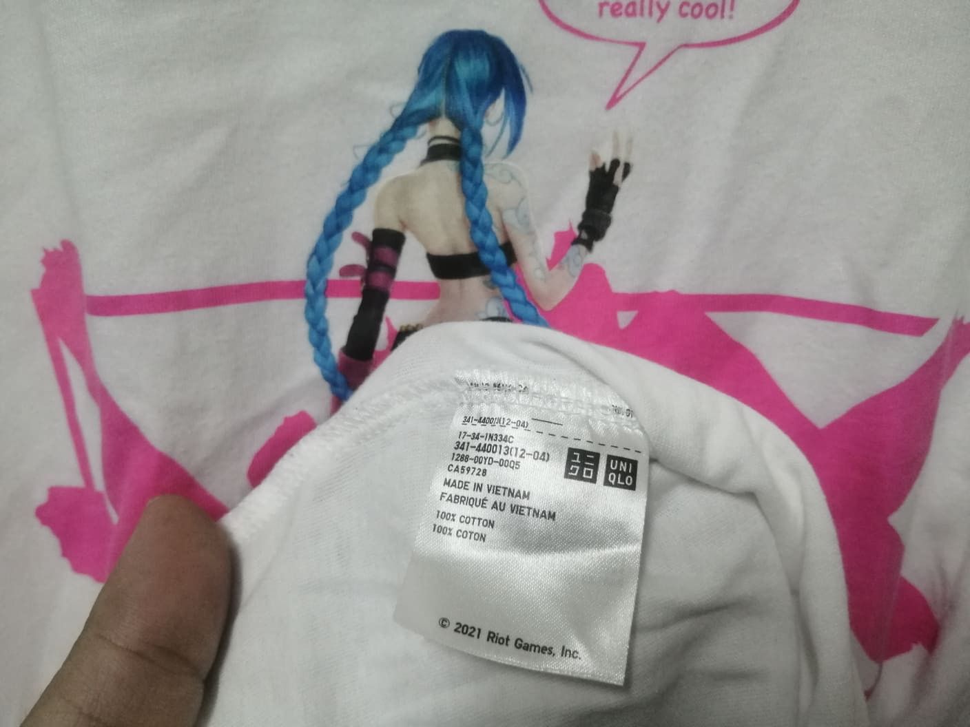 Anime × Uniqlo × Vintage VINTAGE ANIME VERY RARE Size US XL / EU 56 / 4 - 6 Thumbnail