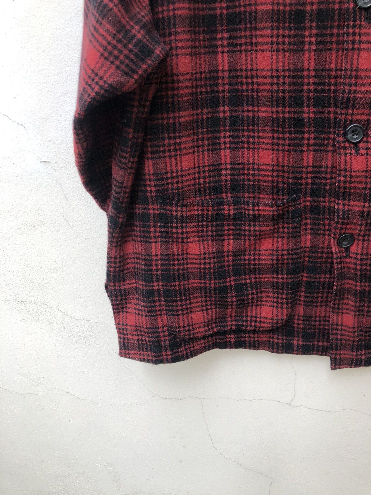 Paul Smith Vintage Paul Smith Tartan 3 Pocket Baggy Wool Flannel Jacket Size US L / EU 52-54 / 3 - 5 Thumbnail