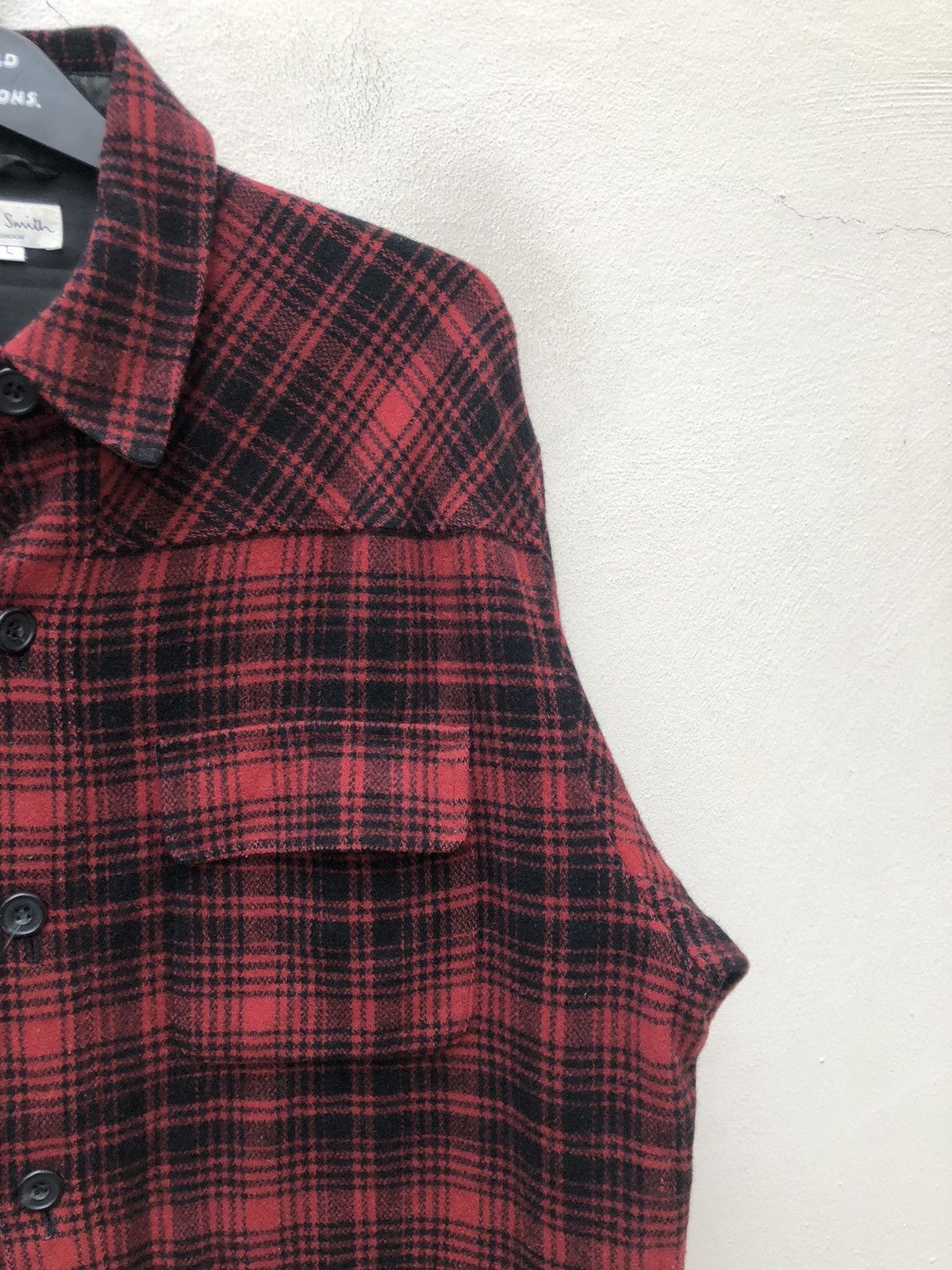 Paul Smith Vintage Paul Smith Tartan 3 Pocket Baggy Wool Flannel Jacket Size US L / EU 52-54 / 3 - 6 Thumbnail