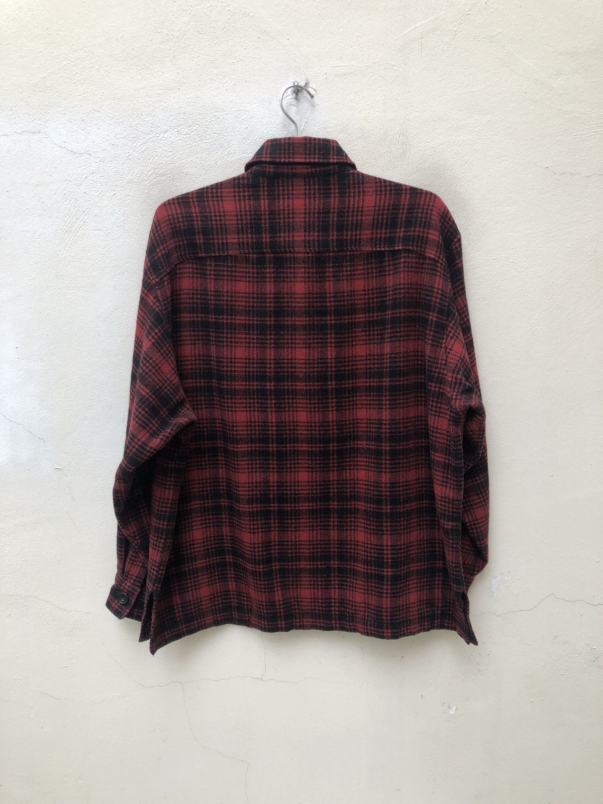Paul Smith Vintage Paul Smith Tartan 3 Pocket Baggy Wool Flannel Jacket Size US L / EU 52-54 / 3 - 7 Thumbnail