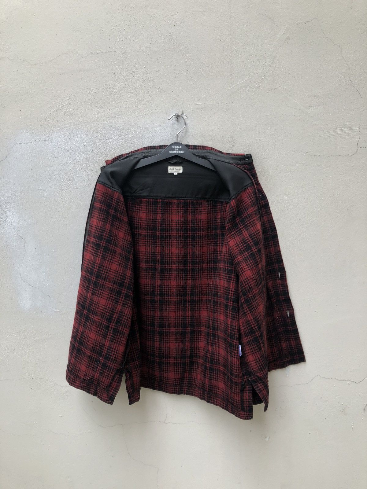 Paul Smith Vintage Paul Smith Tartan 3 Pocket Baggy Wool Flannel Jacket Size US L / EU 52-54 / 3 - 13 Thumbnail