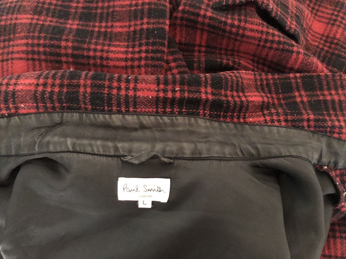 Paul Smith Vintage Paul Smith Tartan 3 Pocket Baggy Wool Flannel Jacket Size US L / EU 52-54 / 3 - 15 Thumbnail