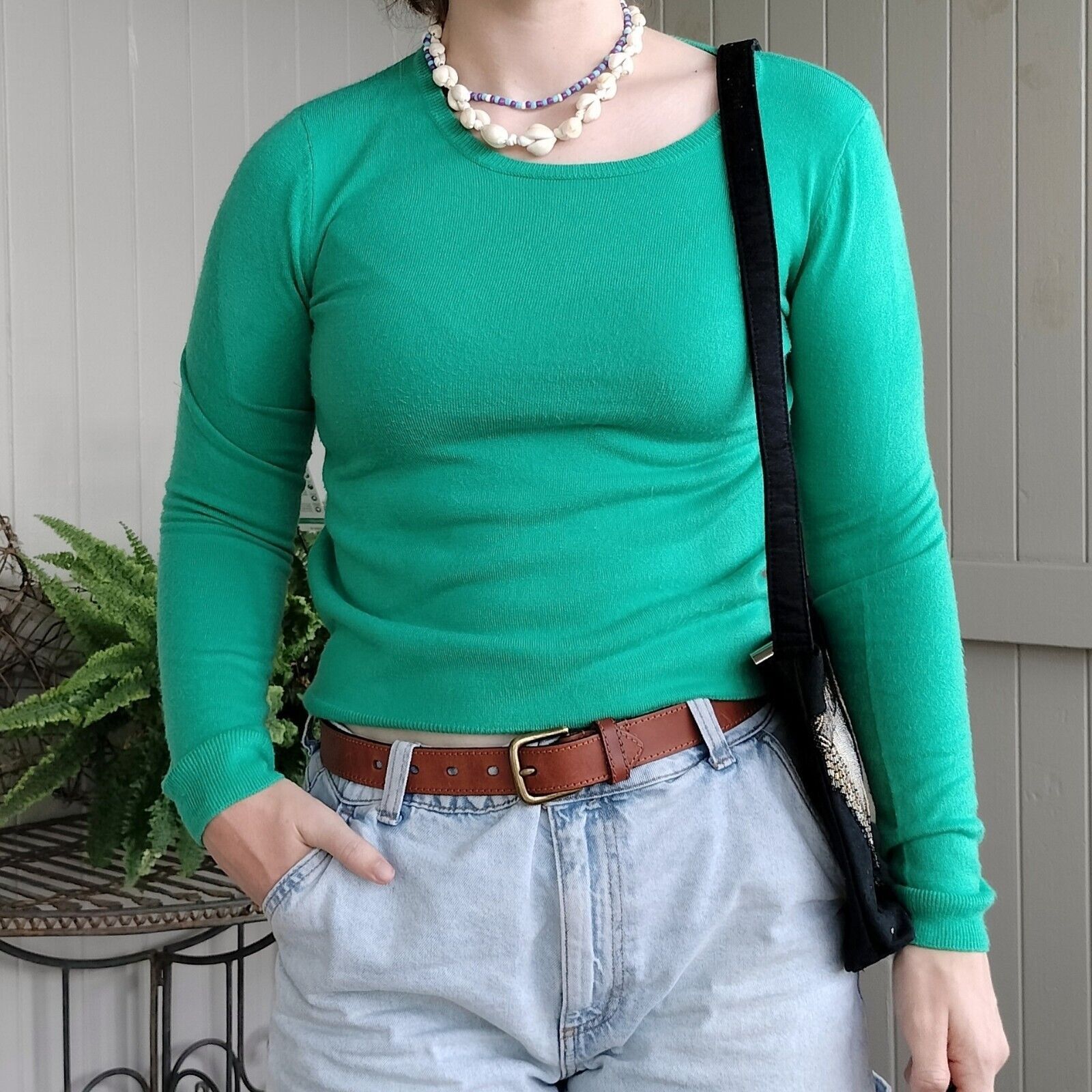 Designer Lorelle Jumper Sweater Knit Long Sleeve Acrylic Pullover Alt Size S / US 4 / IT 40 - 1 Thumbnail