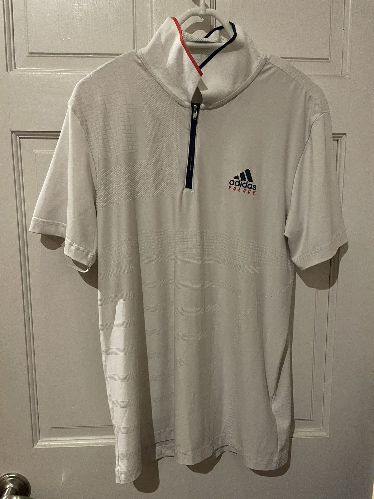 Adidas × Palace S/S 2018 Palace/Adidas "On Court" Tennis Zip Polo Shirt Size US M / EU 48-50 / 2 - 1 Thumbnail