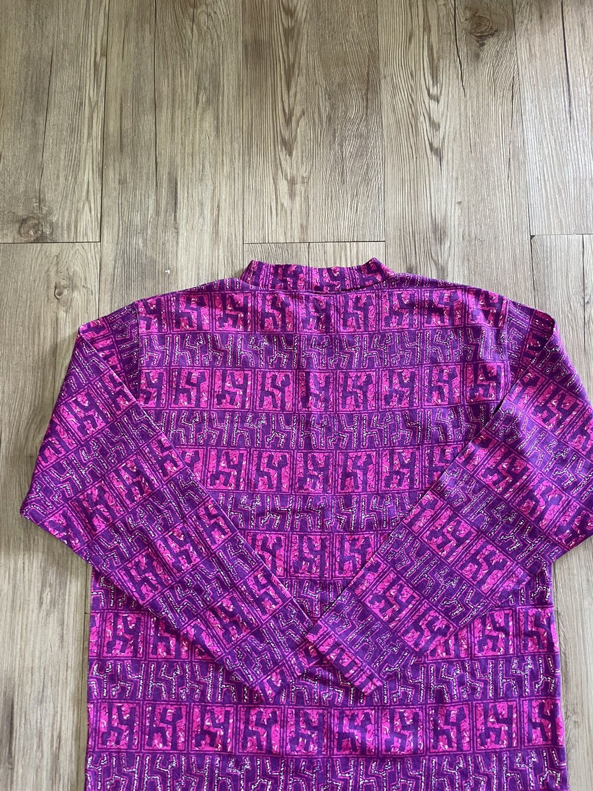 Vintage Vintage Sun Wood Striped Long Sleeve T shirt Size US M / EU 48-50 / 2 - 11 Thumbnail