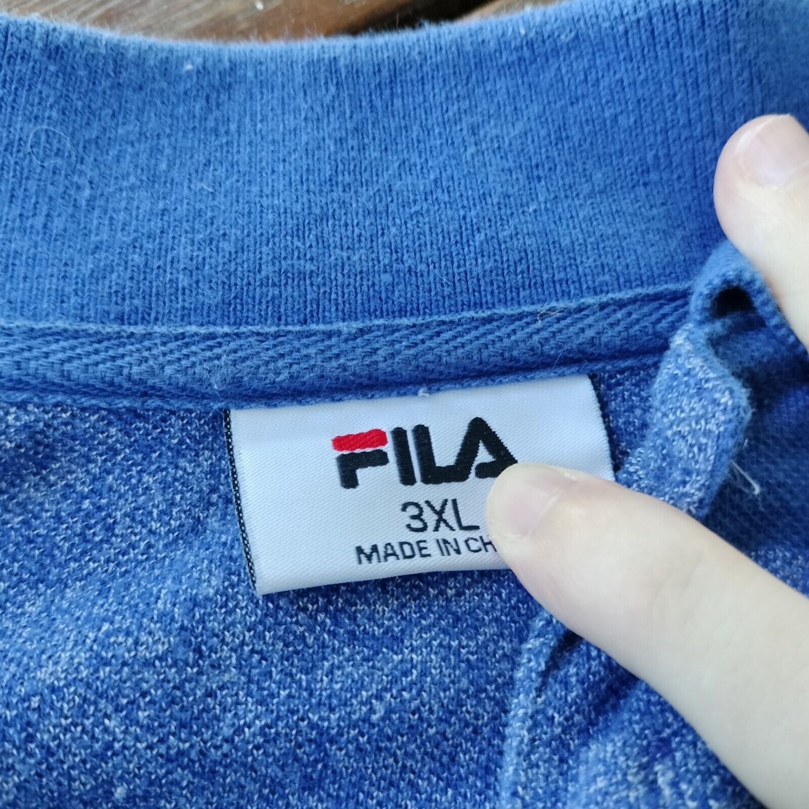 Fila × Vintage Fila Size 3XL Polo Shirt Mens Blue Knit Striped Short Sleeve Size US XXL / EU 58 / 5 - 6 Thumbnail