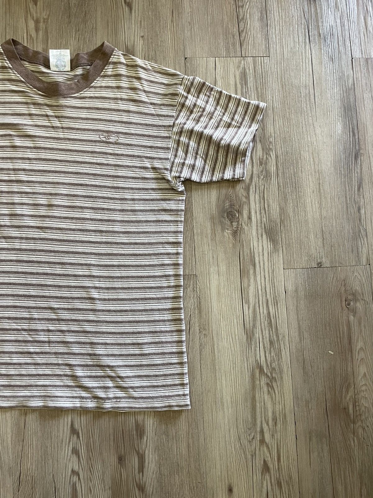 Vintage Vintage 90s Belton Striped Tshirt Size US M / EU 48-50 / 2 - 2 Thumbnail