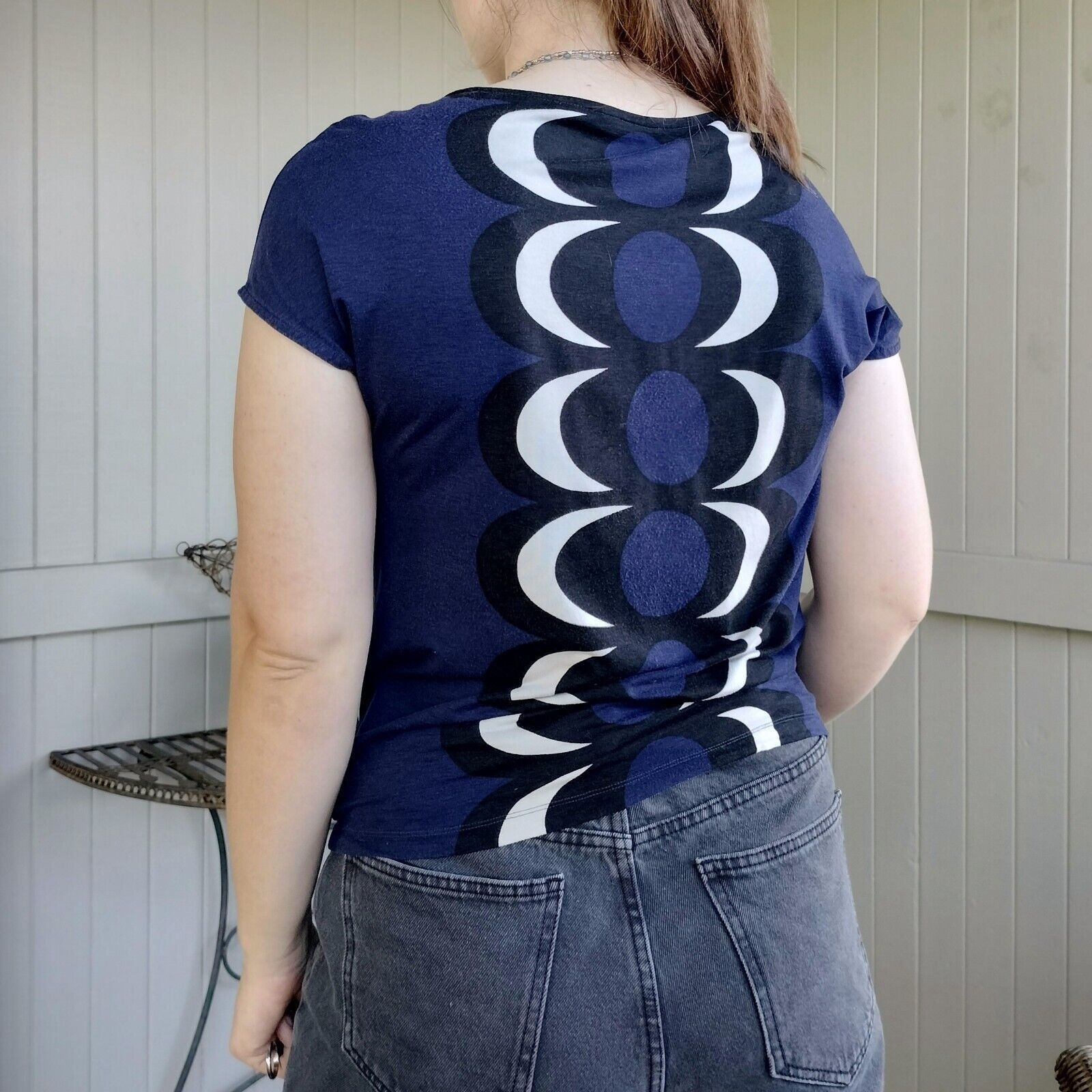 Designer × Marimekko Marimekko Size M 12 T Shirt Top Kaivo Art Arty Size M / US 6-8 / IT 42-44 - 3 Thumbnail