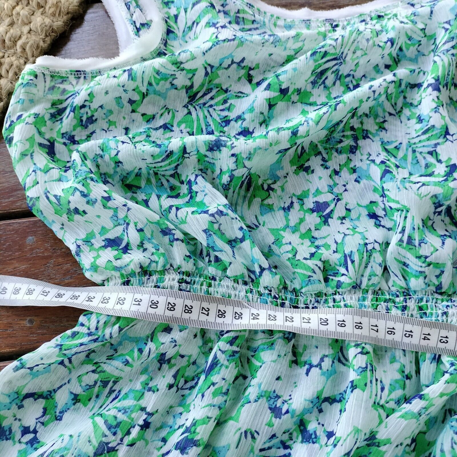 Designer × Esprit × Vintage Esprit Y2K Size 12 Dress Floral A Line Mini Cocktail Size M / US 6-8 / IT 42-44 - 9 Thumbnail
