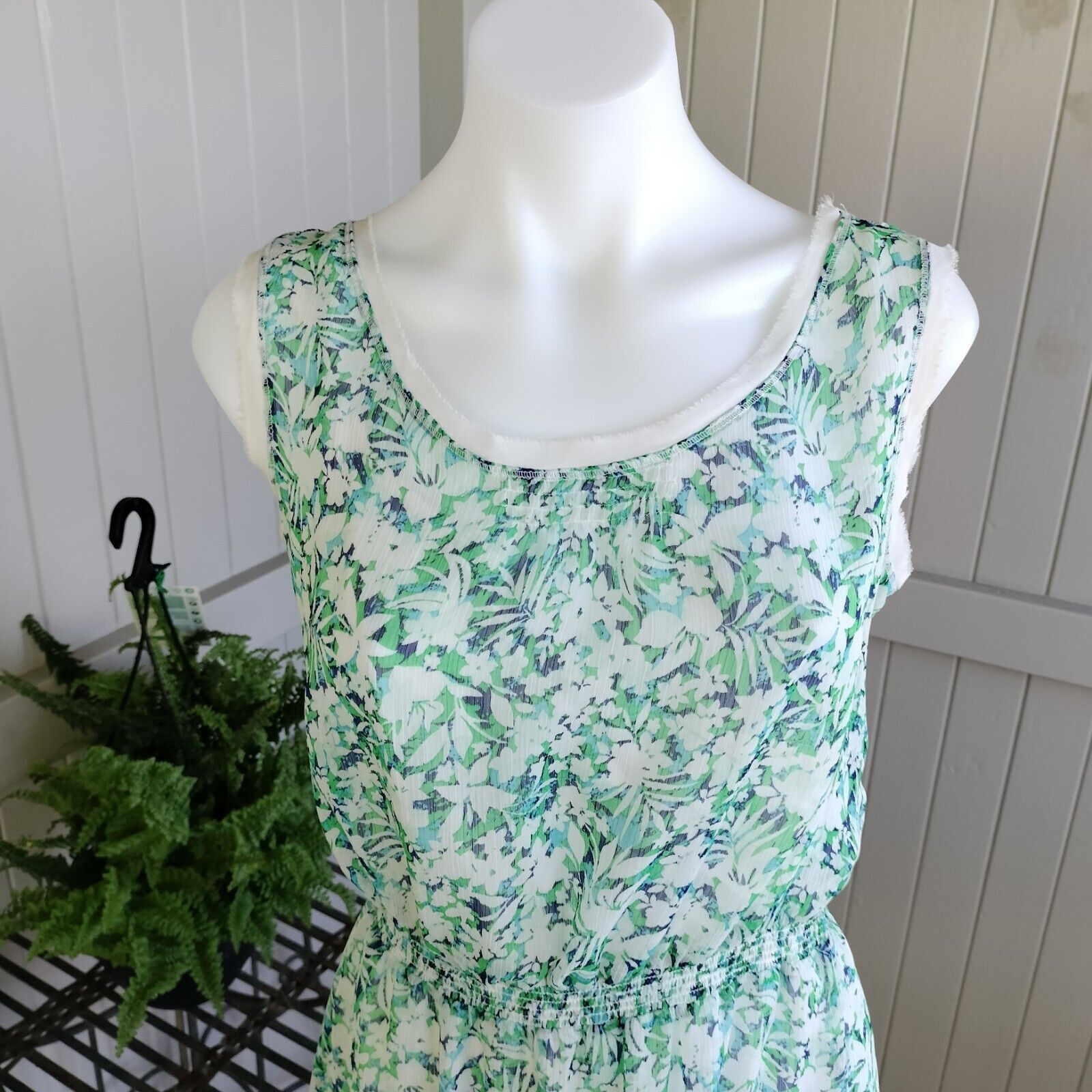 Designer × Esprit × Vintage Esprit Y2K Size 12 Dress Floral A Line Mini Cocktail Size M / US 6-8 / IT 42-44 - 3 Thumbnail