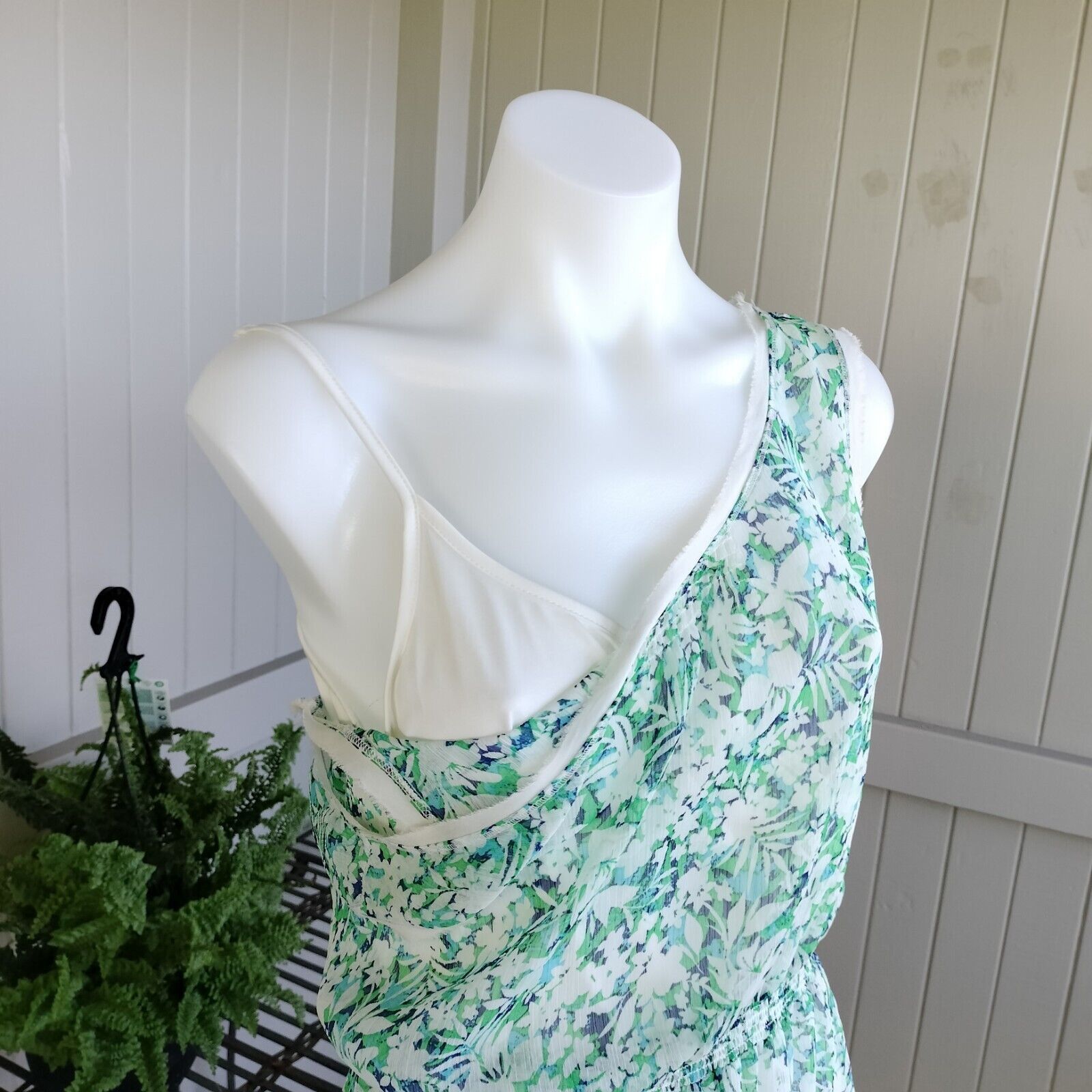 Designer × Esprit × Vintage Esprit Y2K Size 12 Dress Floral A Line Mini Cocktail Size M / US 6-8 / IT 42-44 - 6 Thumbnail
